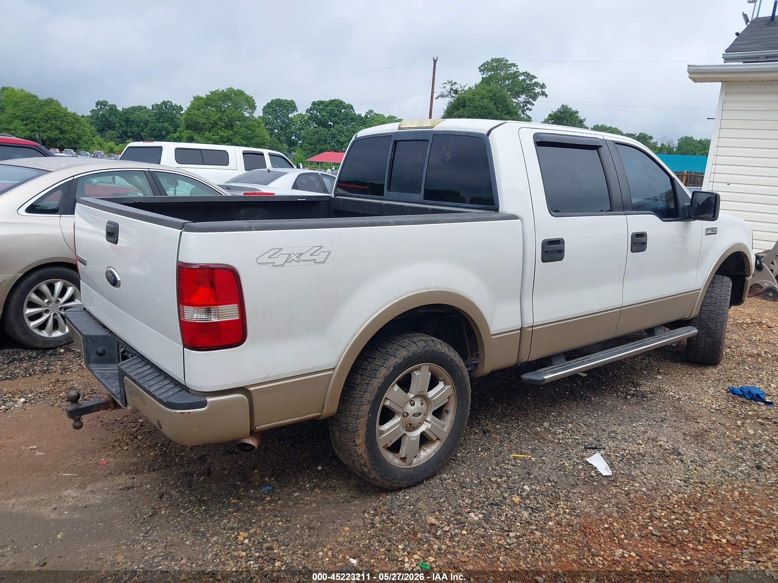 2007 Ford F-150 Fx4/lariat/xlt White vin: 1FTPW14V47KD57561