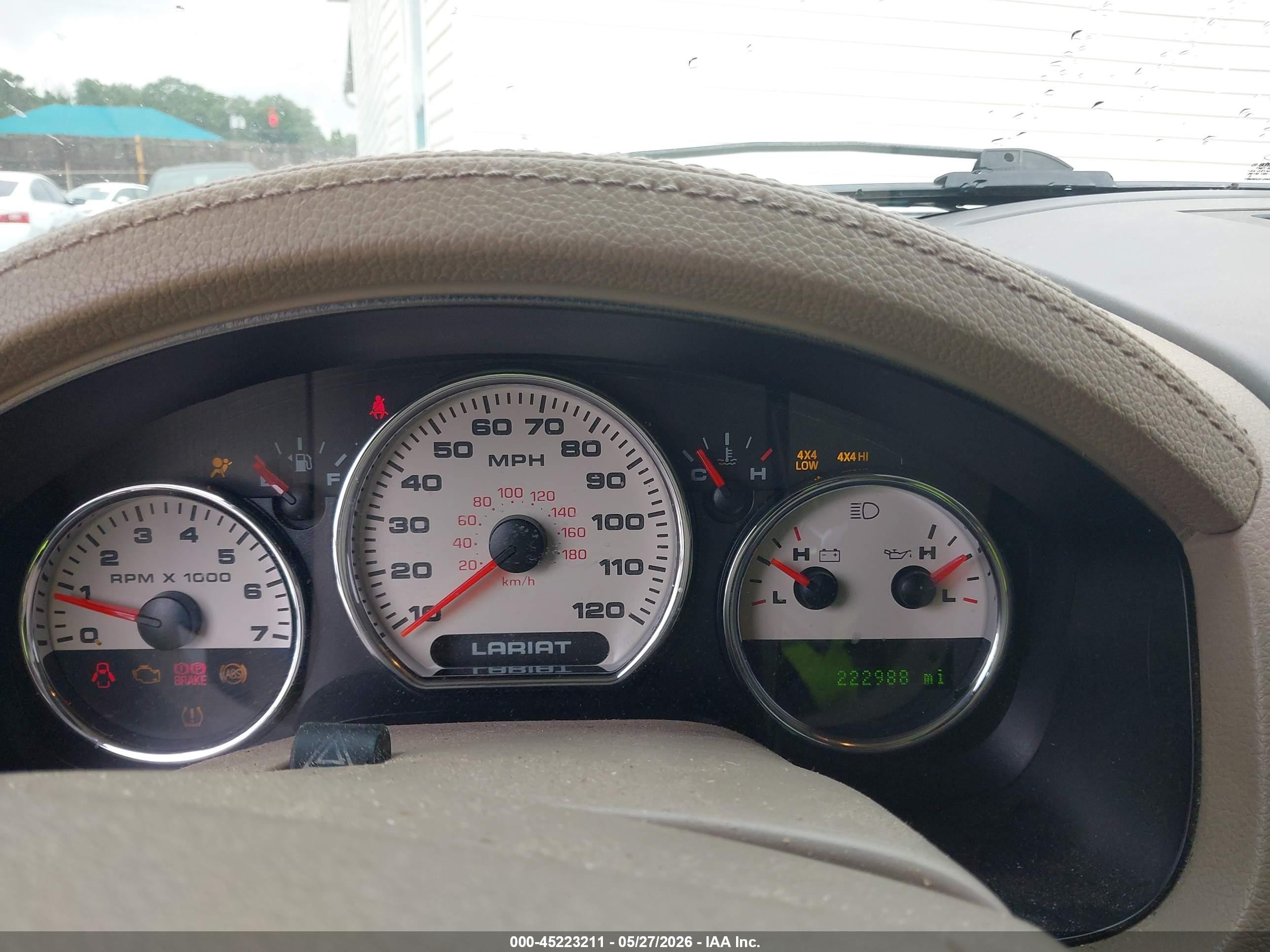 2007 Ford F-150 Fx4/lariat/xlt White vin: 1FTPW14V47KD57561