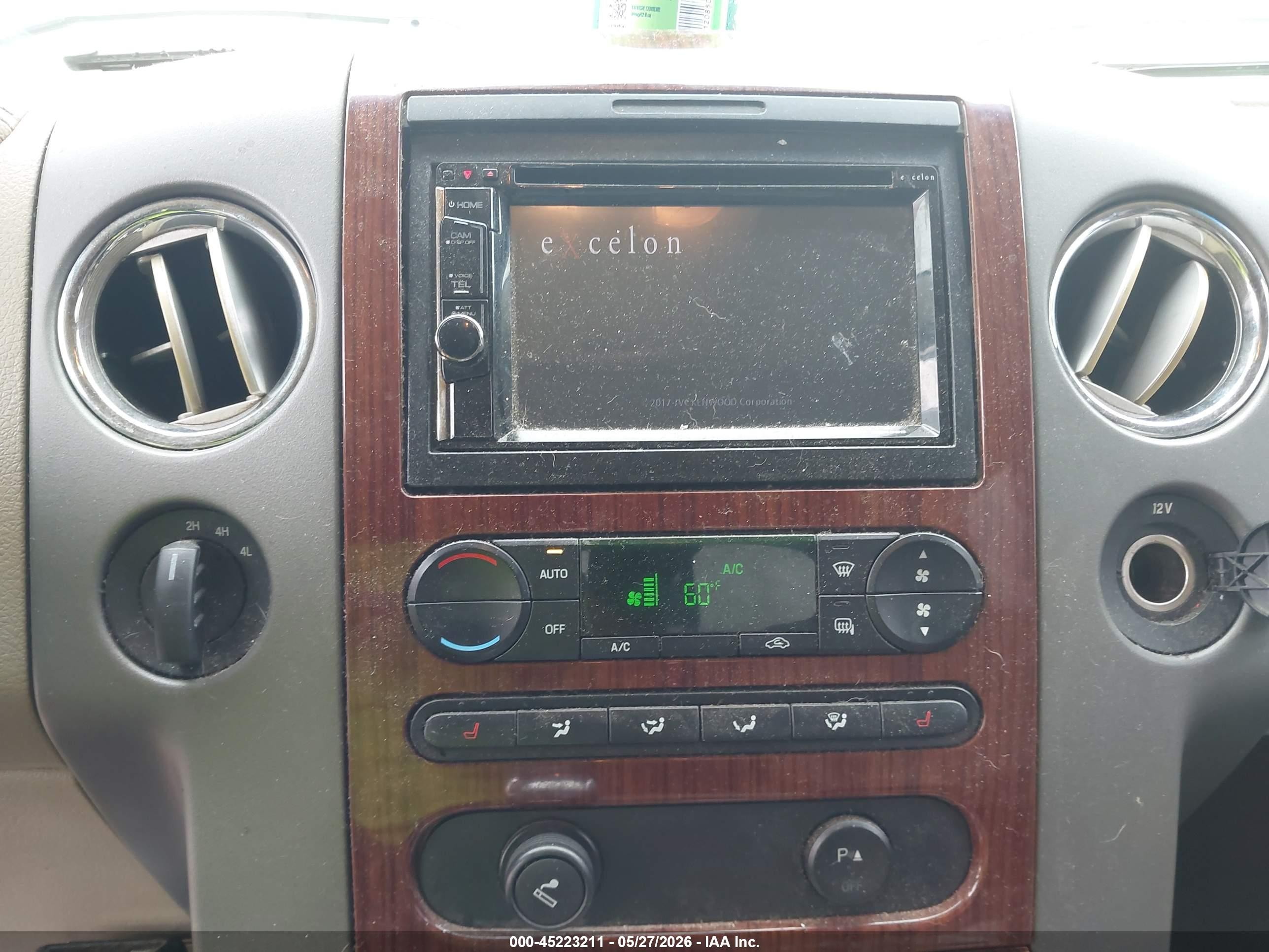 2007 Ford F-150 Fx4/lariat/xlt White vin: 1FTPW14V47KD57561