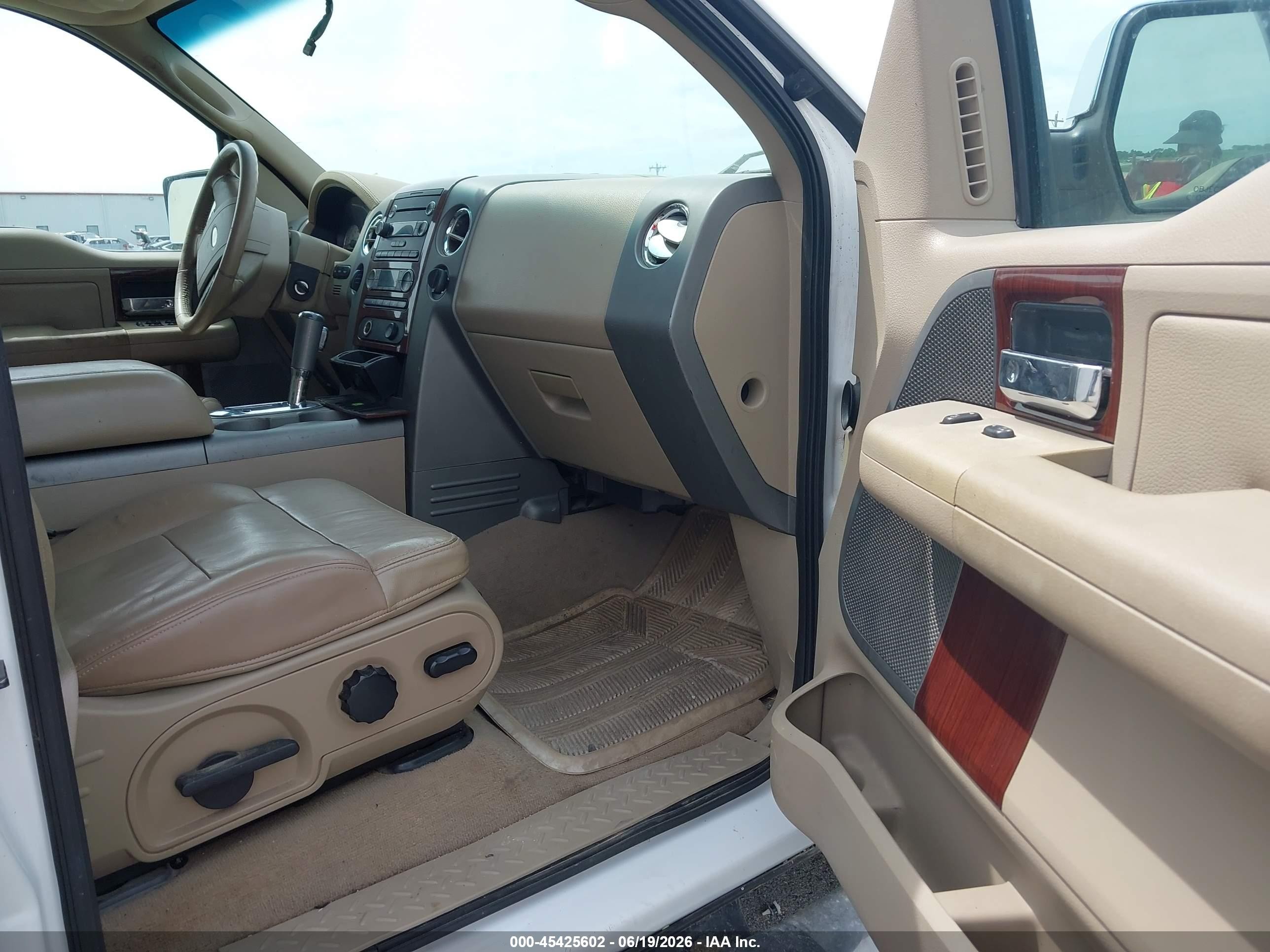 2008 Ford F-150 60th Anniversary/fx4/king Ranch/lariat/xlt White vin: 1FTPW14V48FA37828