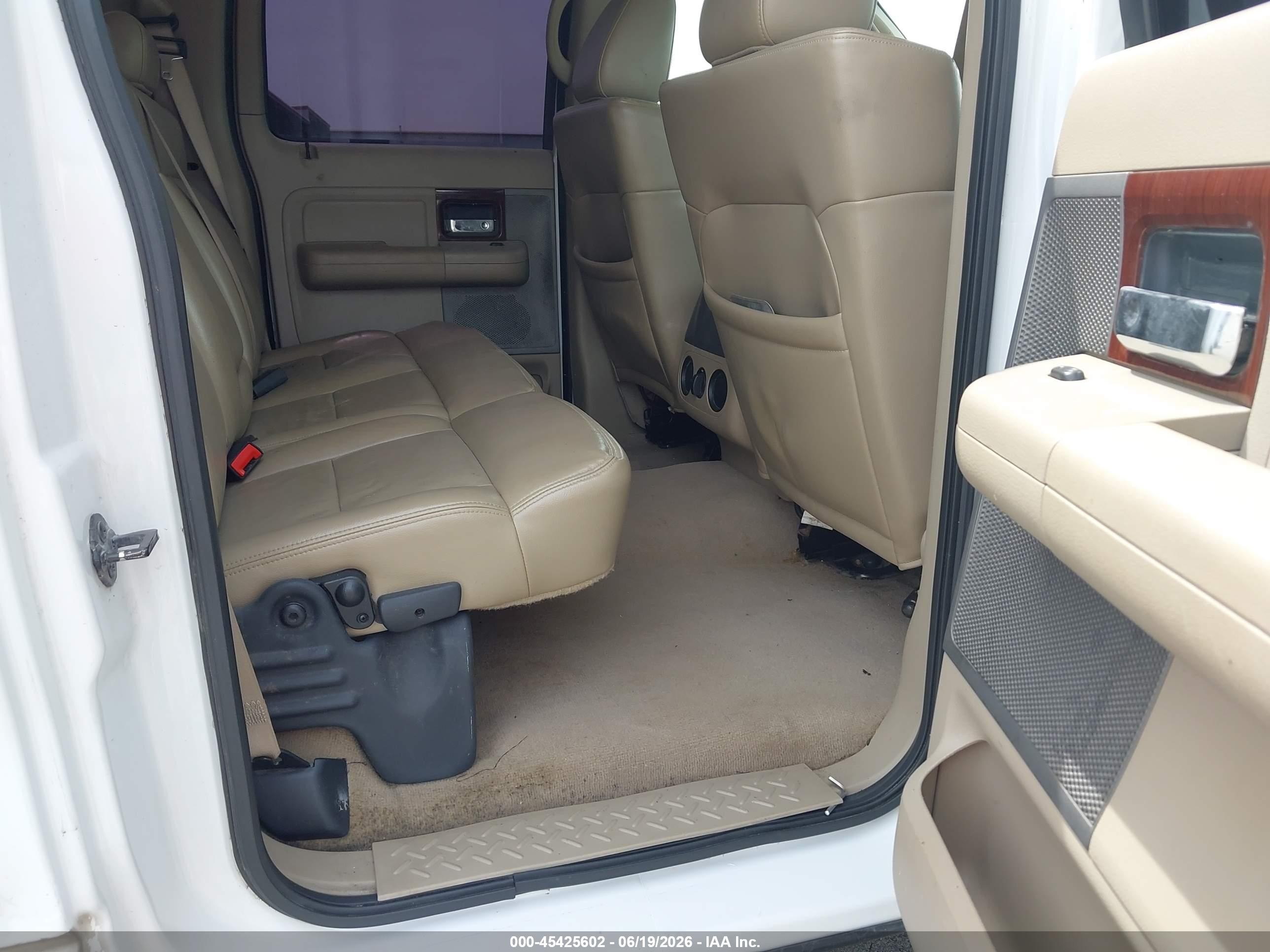 2008 Ford F-150 60th Anniversary/fx4/king Ranch/lariat/xlt White vin: 1FTPW14V48FA37828