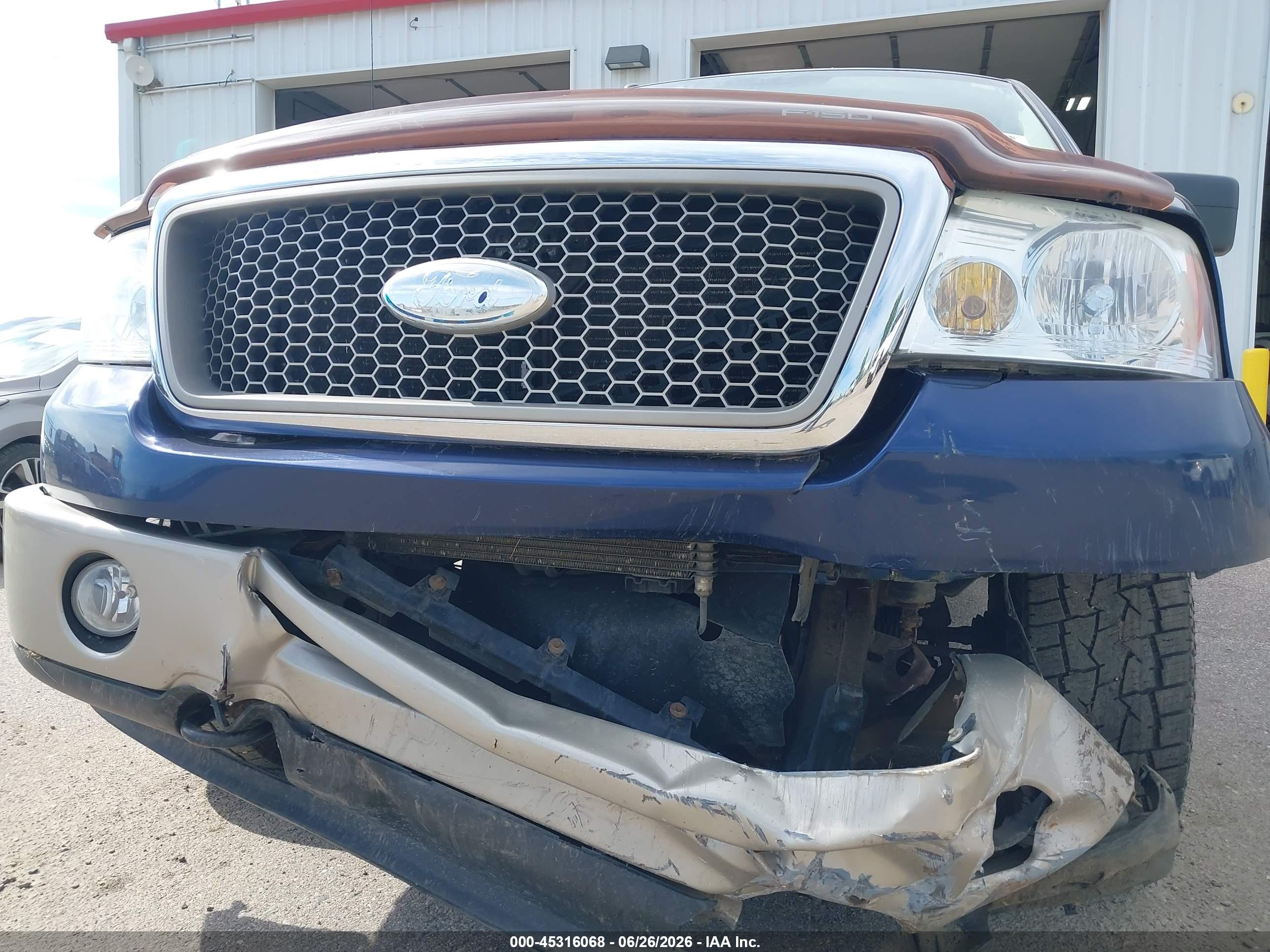 2008 Ford F-150 60th Anniversary/fx4/king Ranch/lariat/xlt Синий vin: 1FTPW14V48FA83658