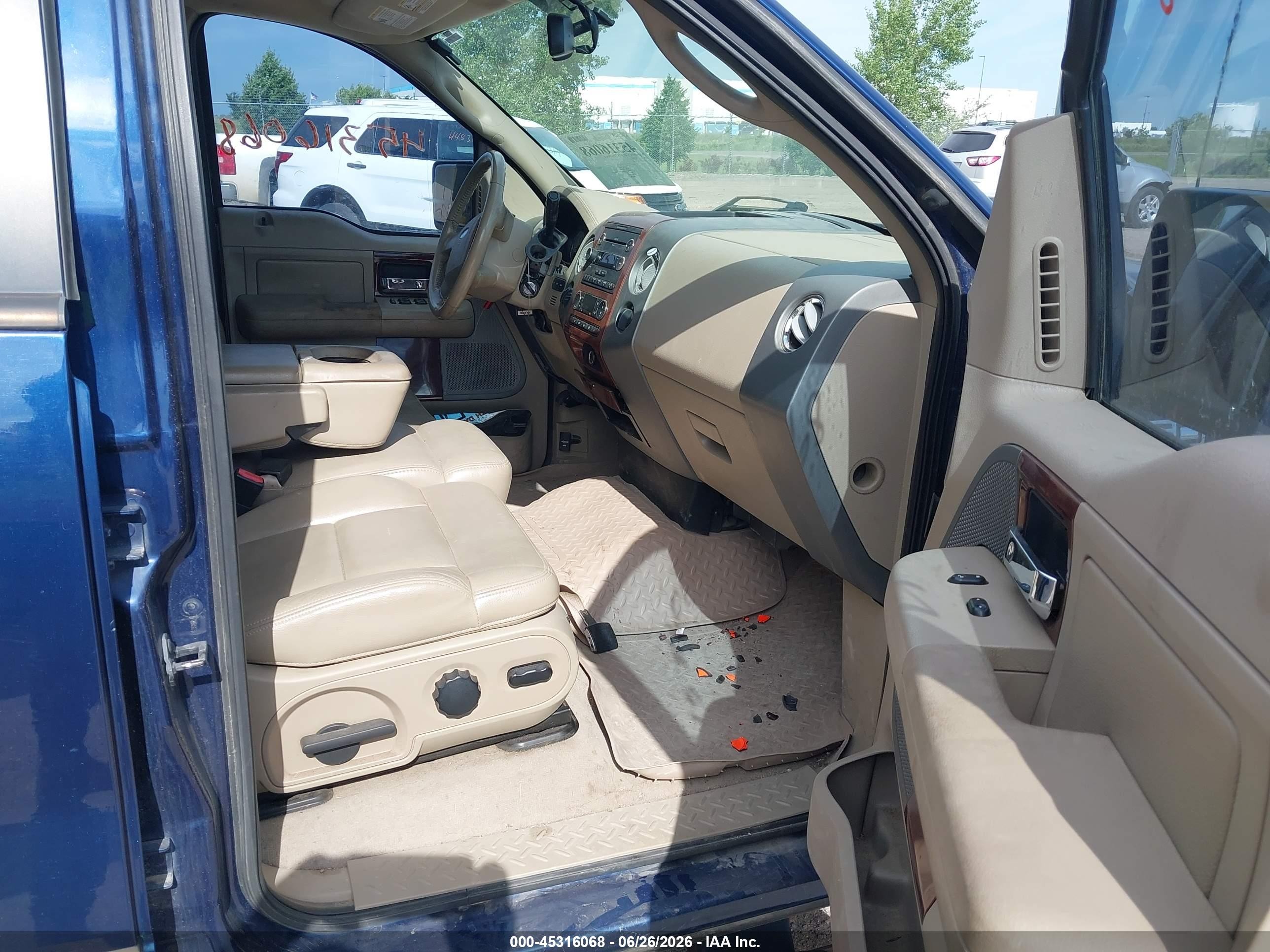 2008 Ford F-150 60th Anniversary/fx4/king Ranch/lariat/xlt Синий vin: 1FTPW14V48FA83658