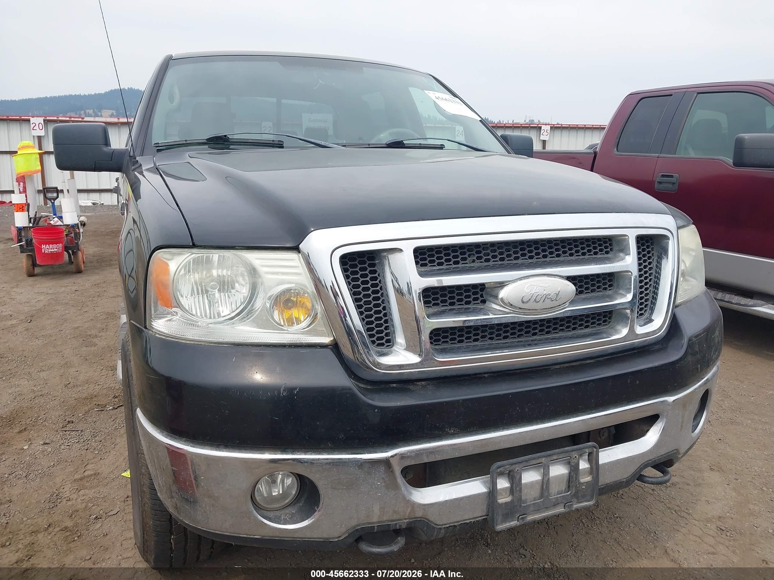 2008 Ford F-150 60th Anniversary/fx4/king Ranch/lariat/xlt Black vin: 1FTPW14V48FA94269