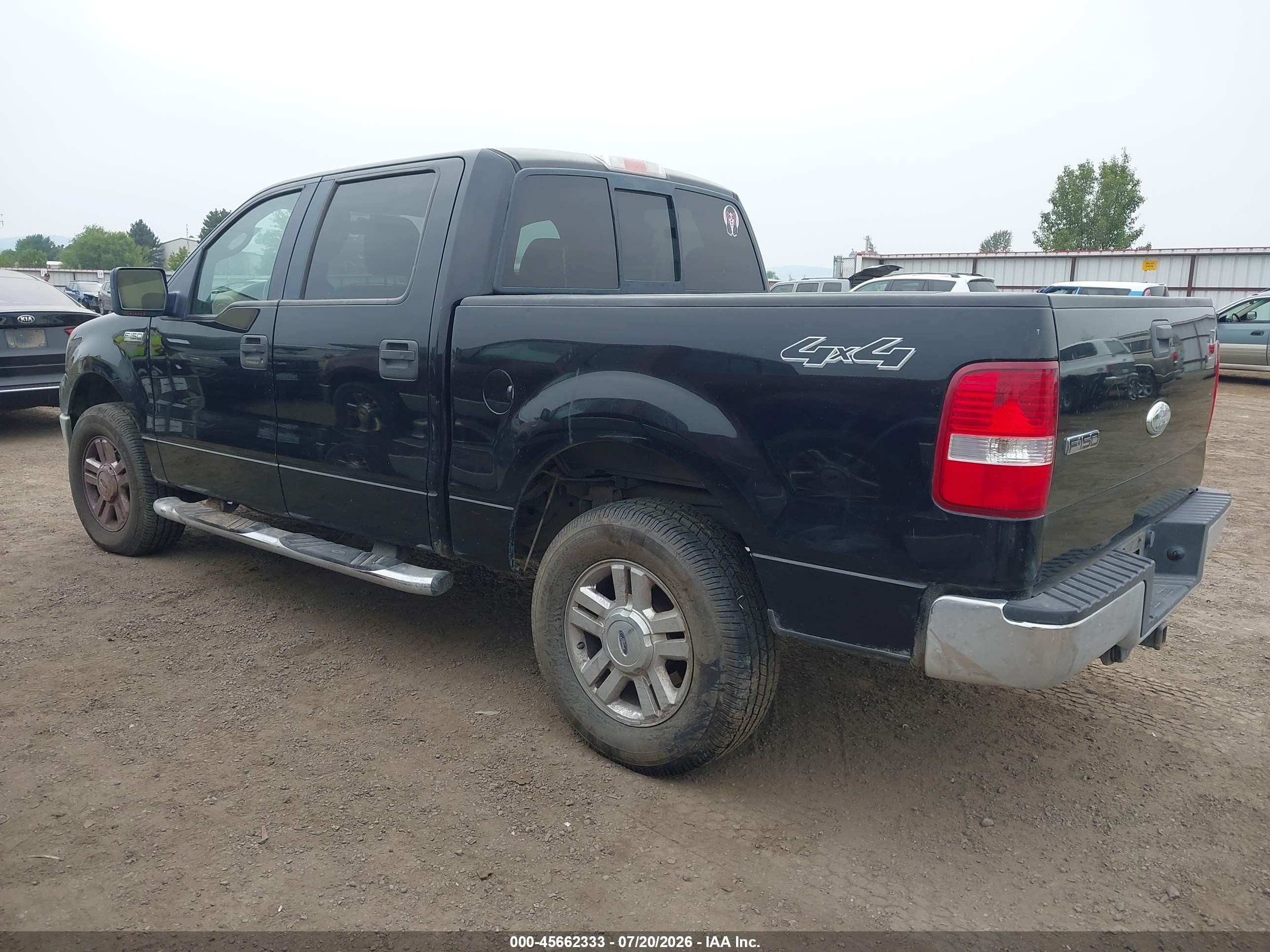 2008 Ford F-150 60th Anniversary/fx4/king Ranch/lariat/xlt Black vin: 1FTPW14V48FA94269
