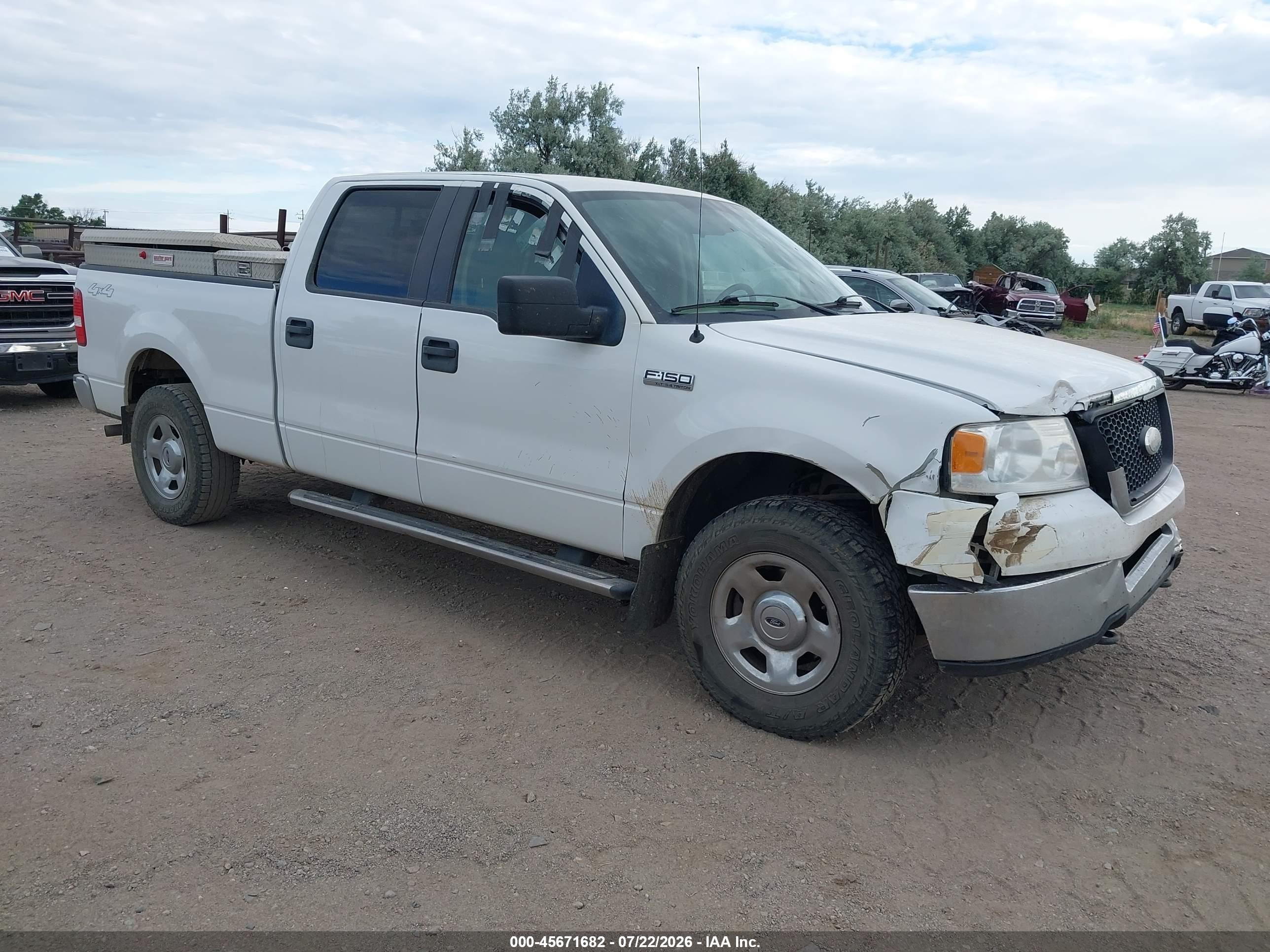 2008 Ford F-150 60th Anniversary/fx4/king Ranch/lariat/xlt White vin: 1FTPW14V48FB22281