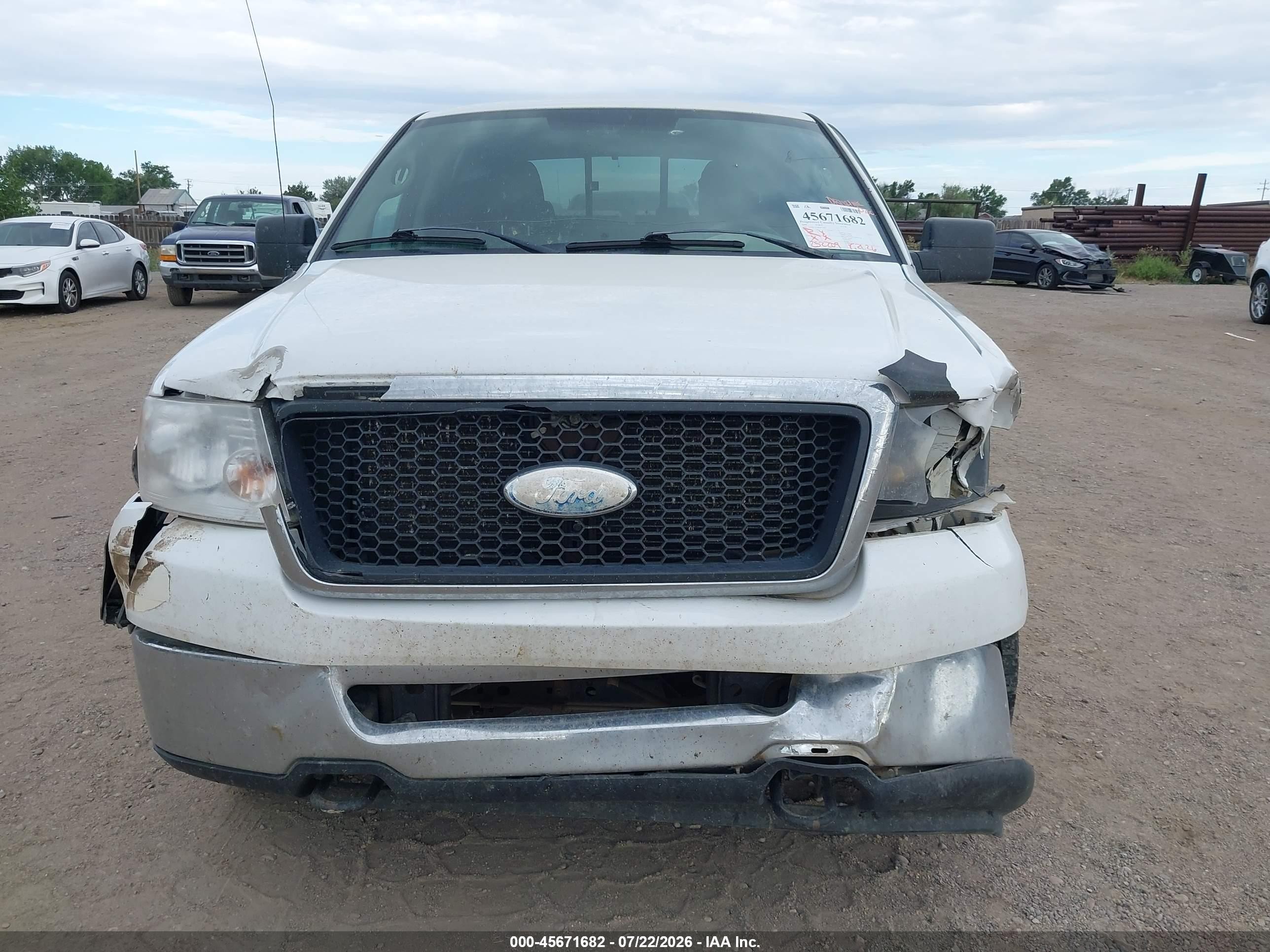 2008 Ford F-150 60th Anniversary/fx4/king Ranch/lariat/xlt White vin: 1FTPW14V48FB22281