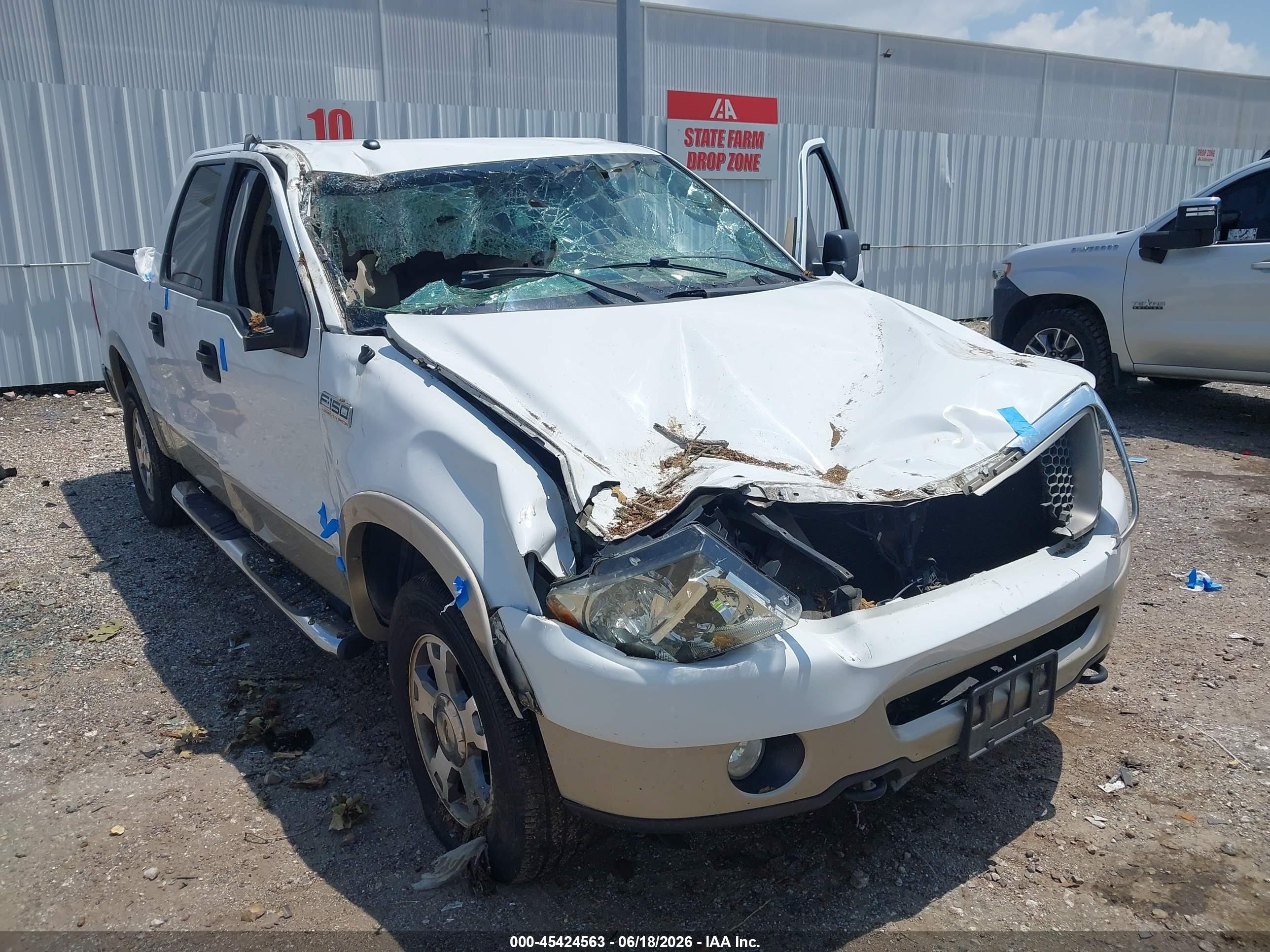 2008 Ford F-150 60th Anniversary/fx4/king Ranch/lariat/xlt Белый vin: 1FTPW14V48FB39162