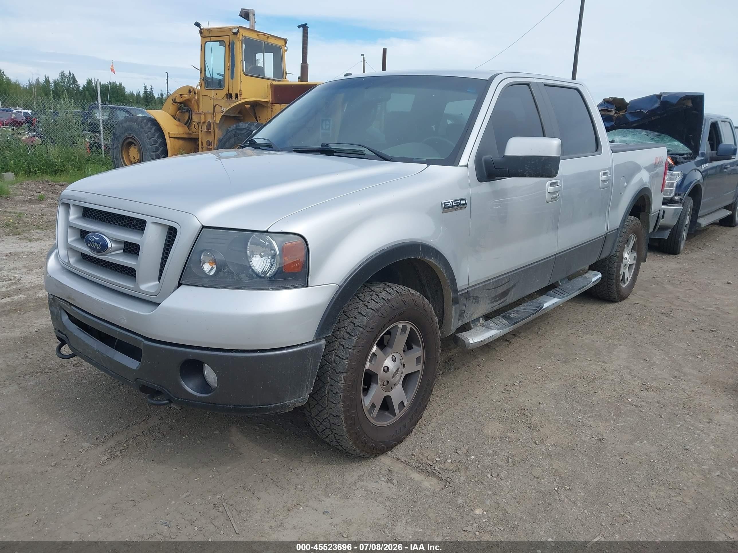 2008 Ford F-150 60th Anniversary/fx4/king Ranch/lariat/xlt Silver vin: 1FTPW14V48FB68242