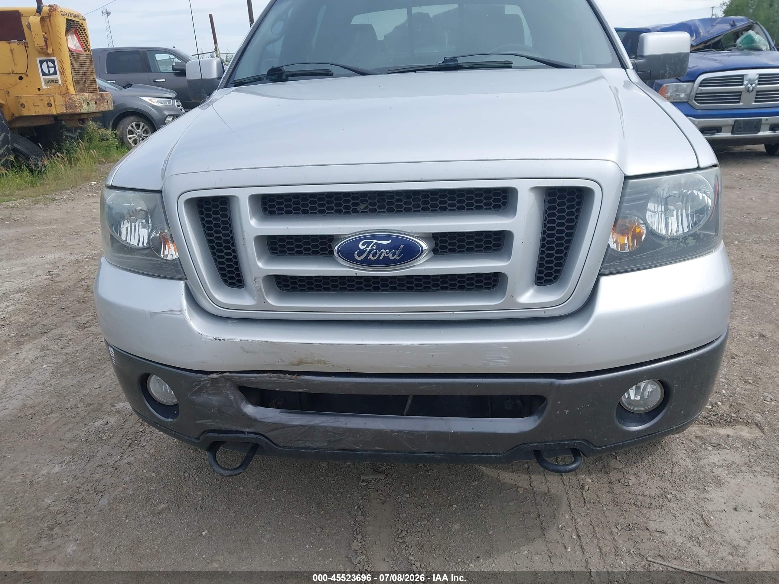 2008 Ford F-150 60th Anniversary/fx4/king Ranch/lariat/xlt Silver vin: 1FTPW14V48FB68242