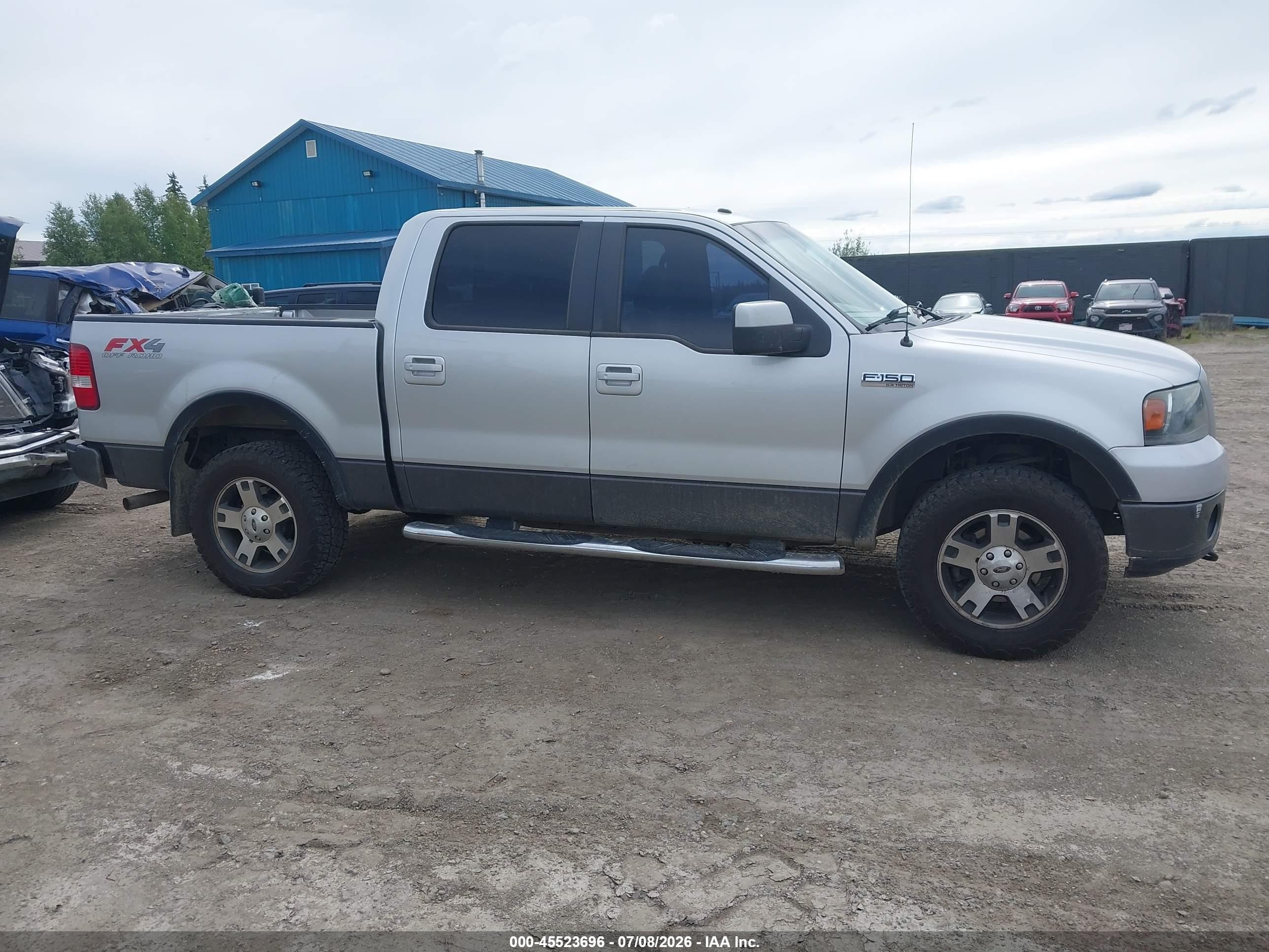 2008 Ford F-150 60th Anniversary/fx4/king Ranch/lariat/xlt Silver vin: 1FTPW14V48FB68242