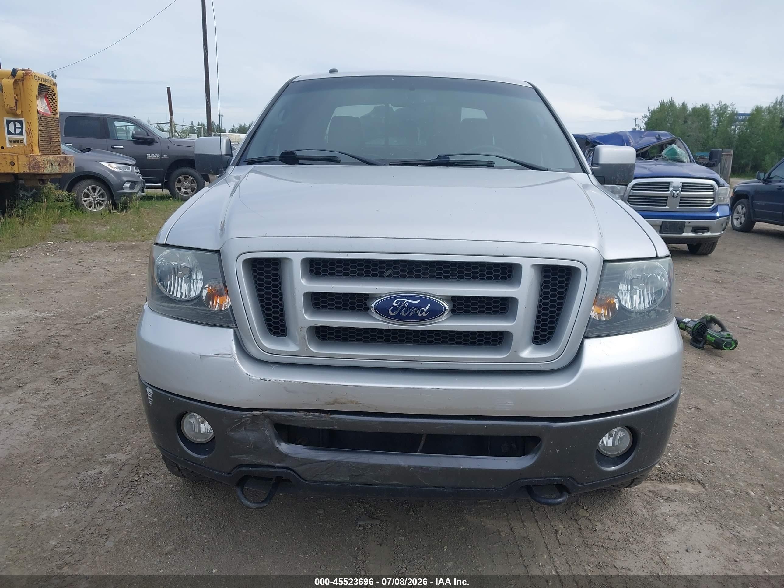 2008 Ford F-150 60th Anniversary/fx4/king Ranch/lariat/xlt Silver vin: 1FTPW14V48FB68242