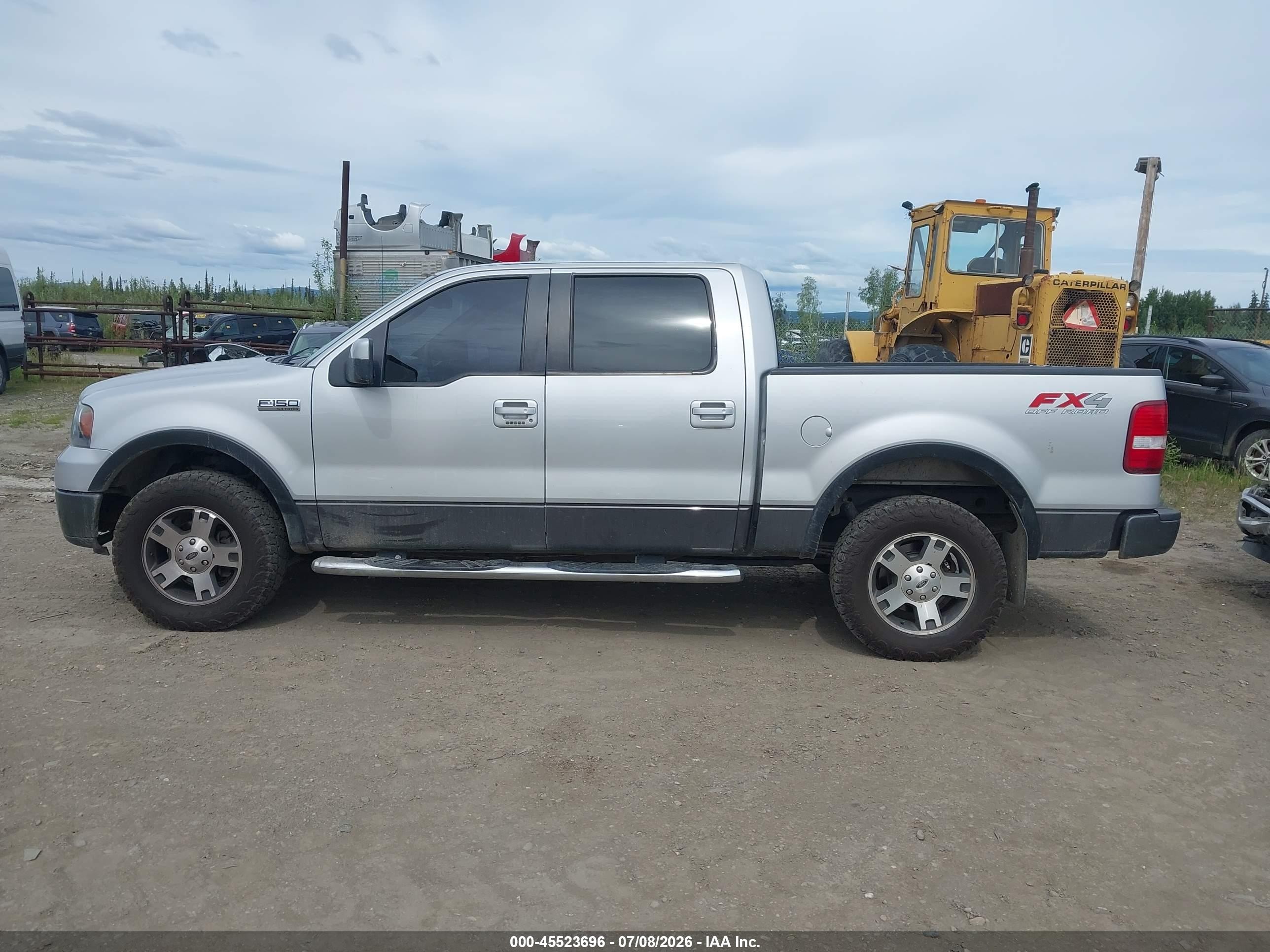 2008 Ford F-150 60th Anniversary/fx4/king Ranch/lariat/xlt Silver vin: 1FTPW14V48FB68242