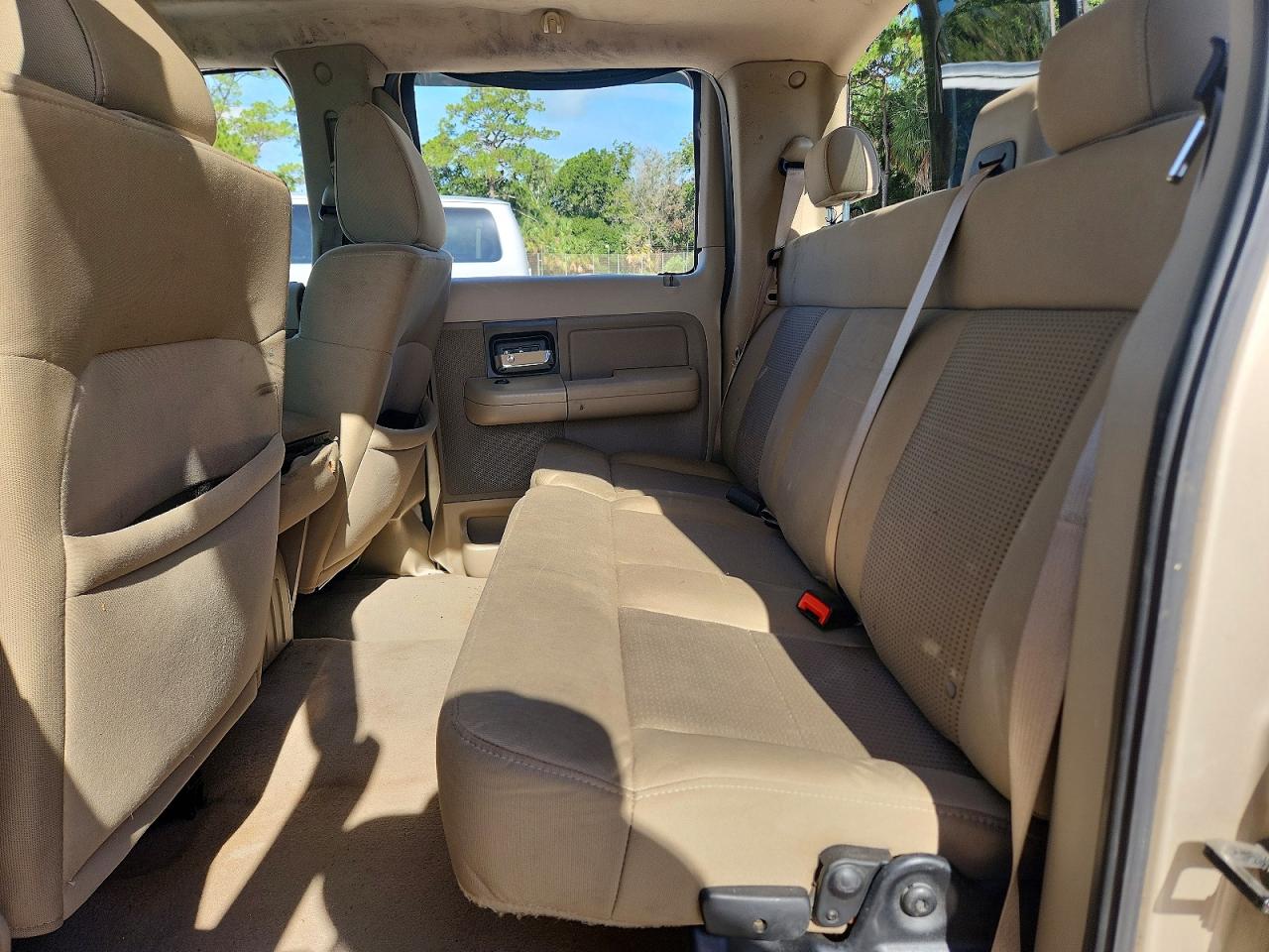 2008 Ford F150 Supercrew Beige vin: 1FTPW14V48FB77233