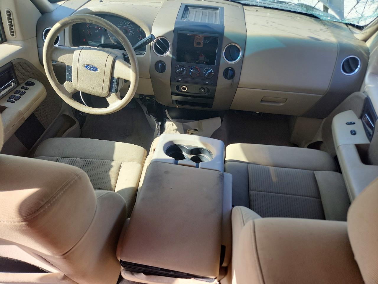 2008 Ford F150 Supercrew Beige vin: 1FTPW14V48FB77233