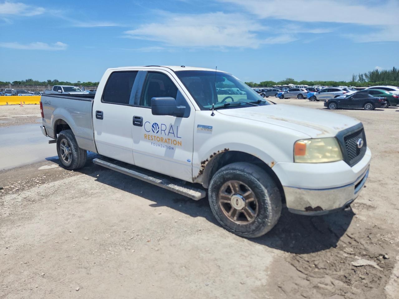 2008 Ford F150 Supercrew White vin: 1FTPW14V48FC04852