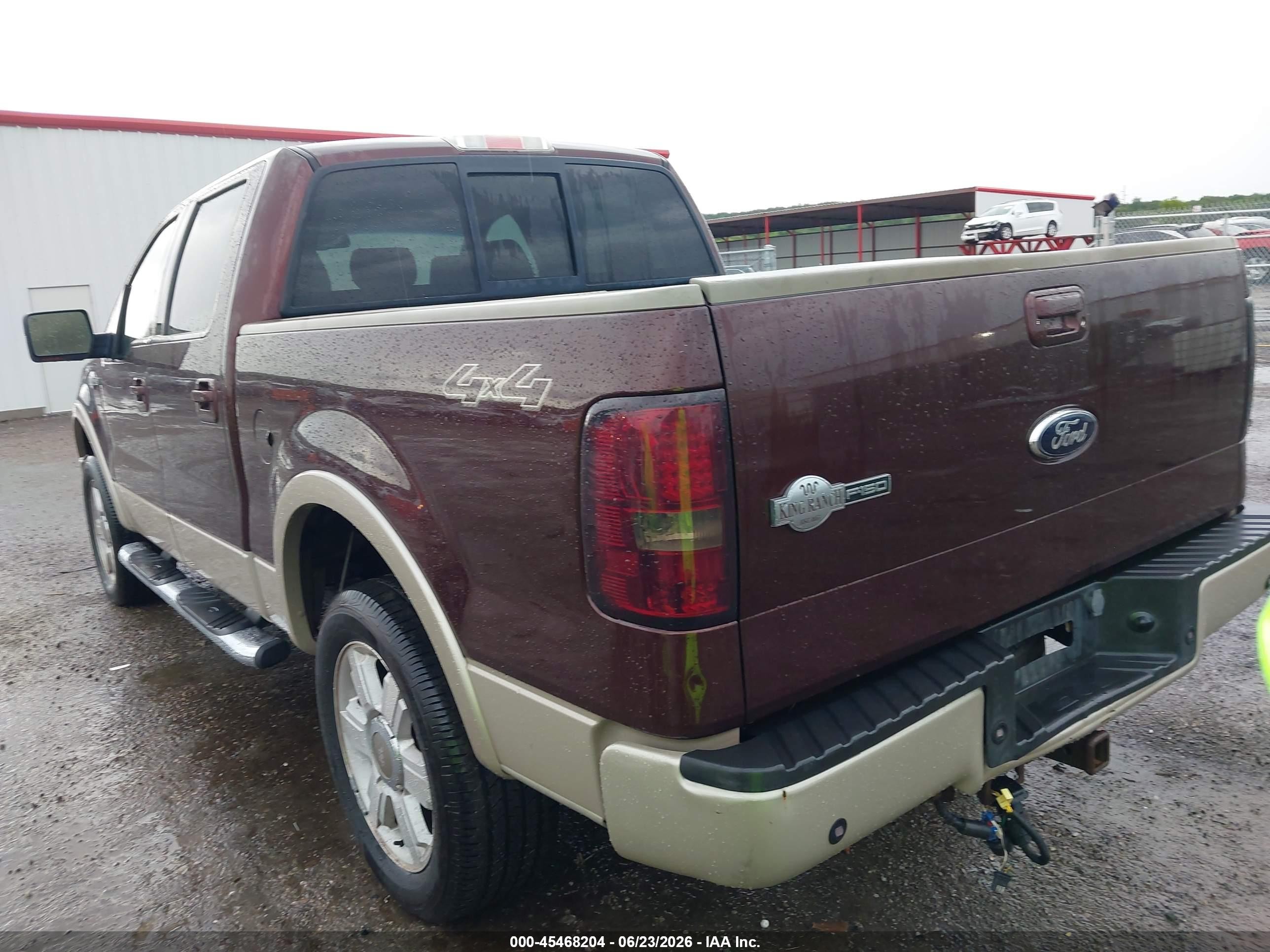 2008 Ford F-150 60th Anniversary/fx4/king Ranch/lariat/xlt Maroon vin: 1FTPW14V48KB22062