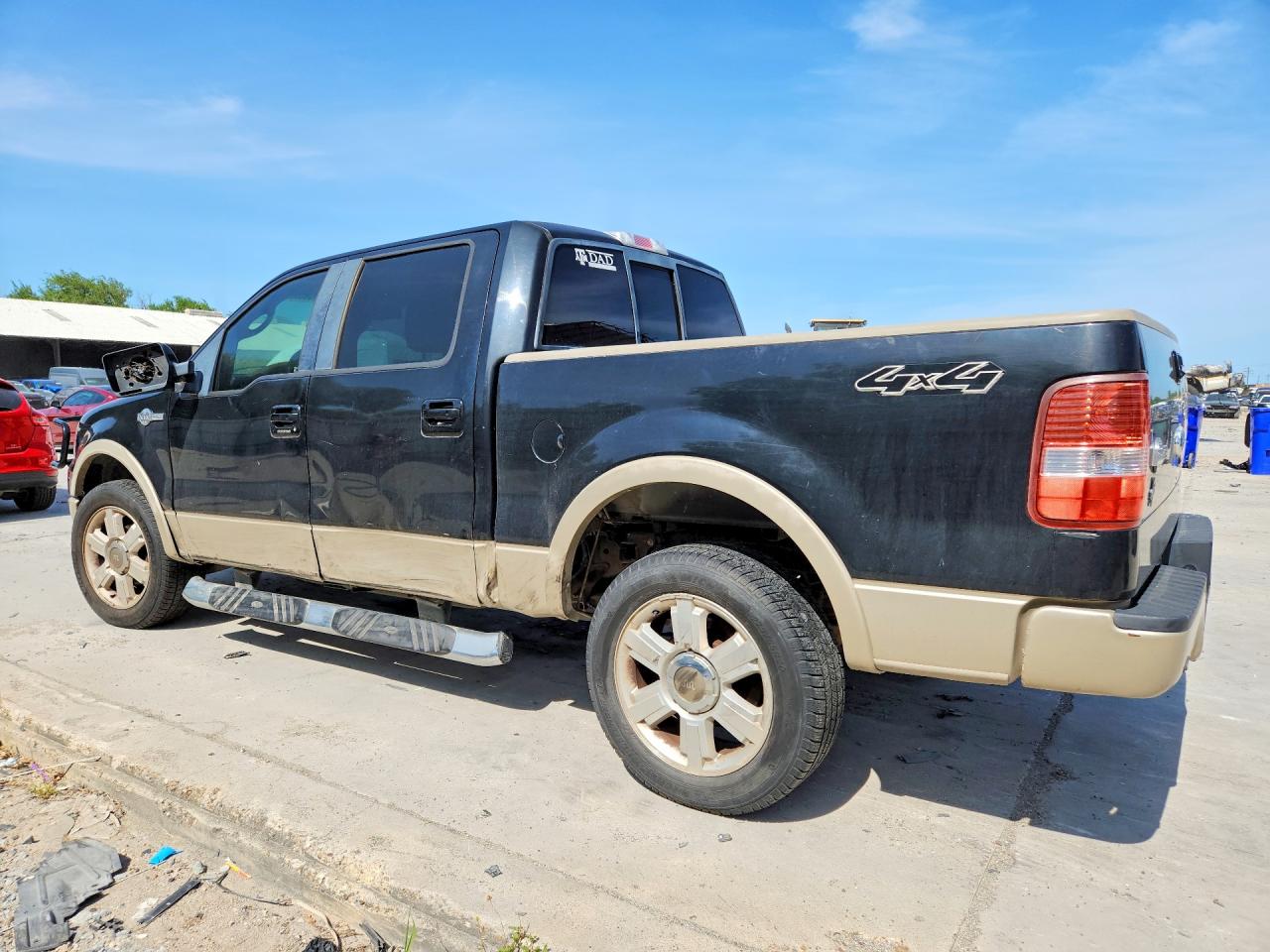 2008 Ford F150 Supercrew Black vin: 1FTPW14V48KD18048