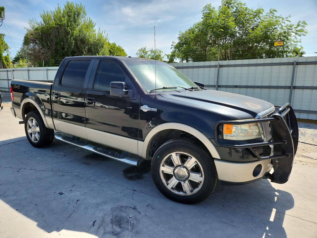 2008 Ford F150 Supercrew Black vin: 1FTPW14V48KD18048
