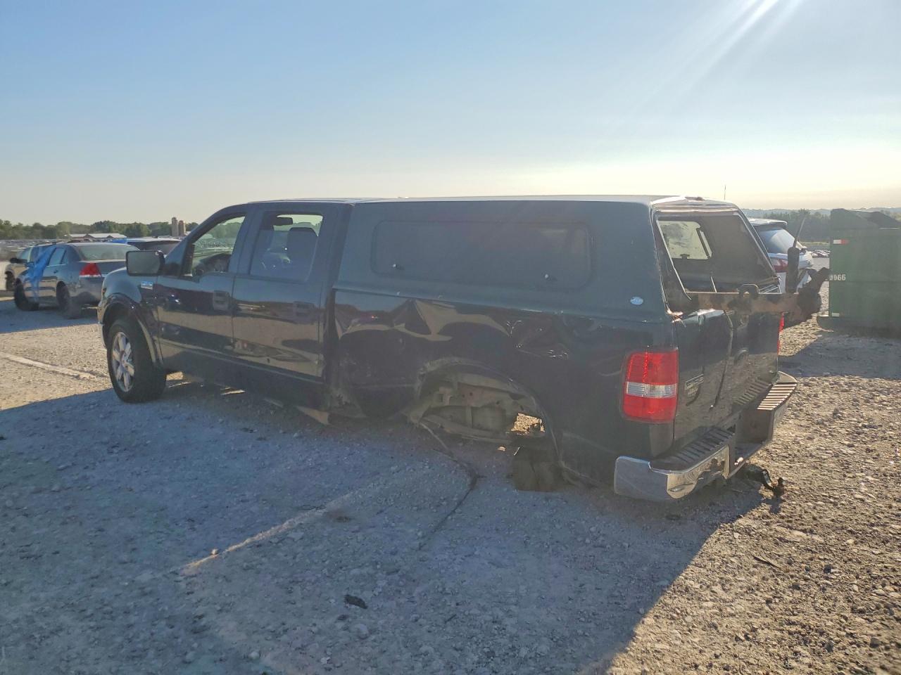 2008 Ford F150 Supercrew Black vin: 1FTPW14V48KE84151