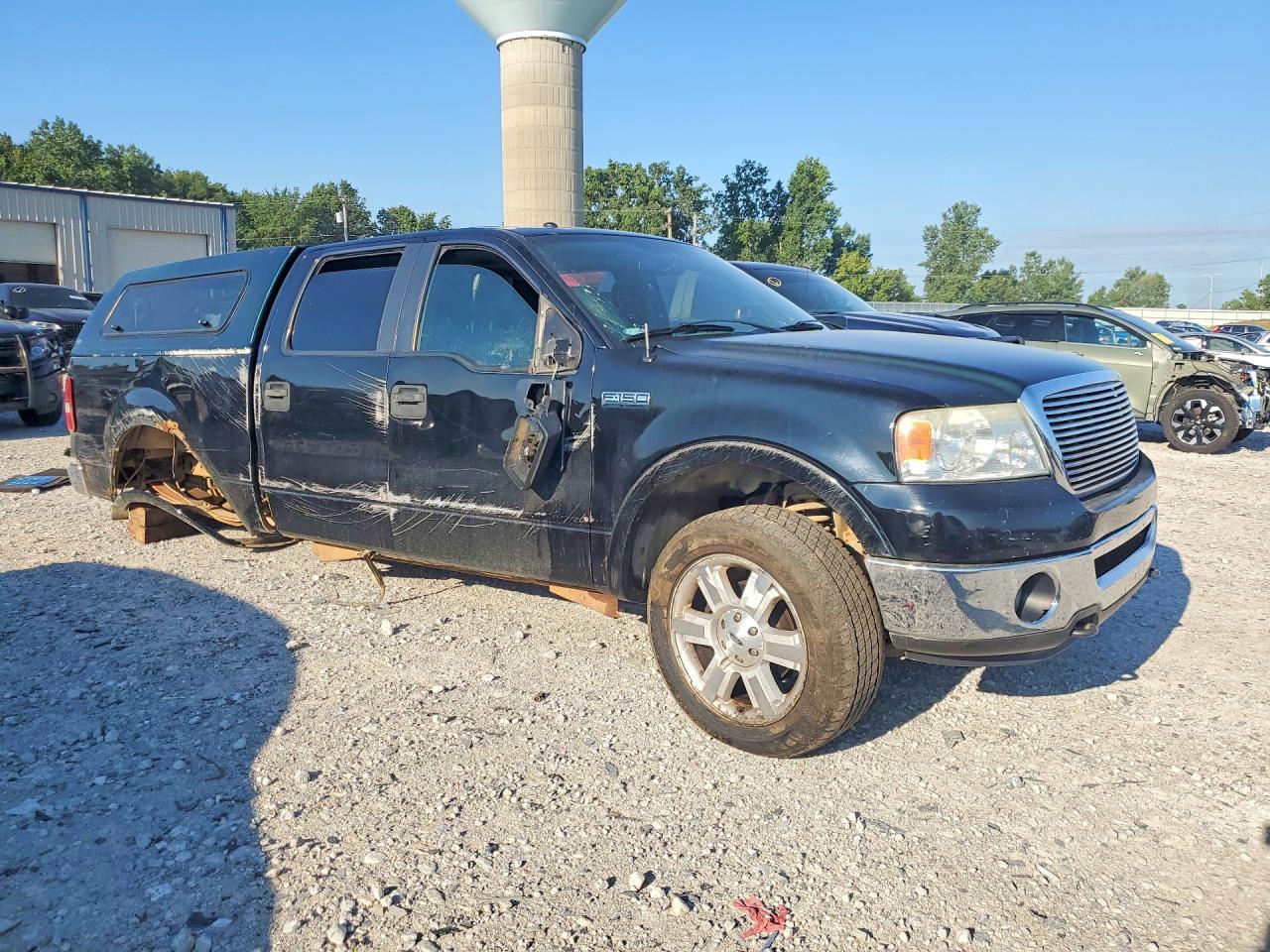 2008 Ford F150 Supercrew Black vin: 1FTPW14V48KE84151