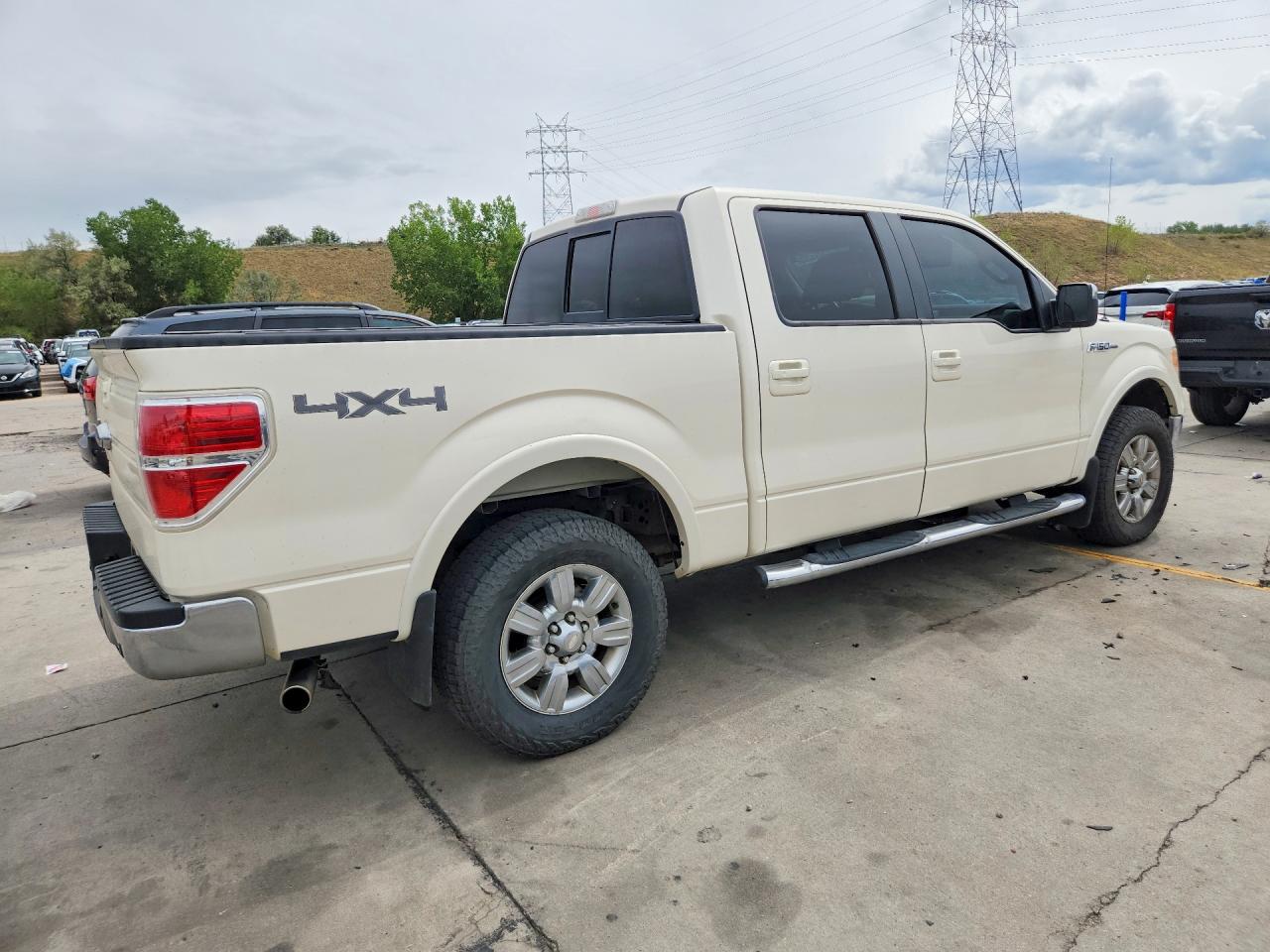 2009 Ford F150 Supercrew Cream vin: 1FTPW14V49FA11750