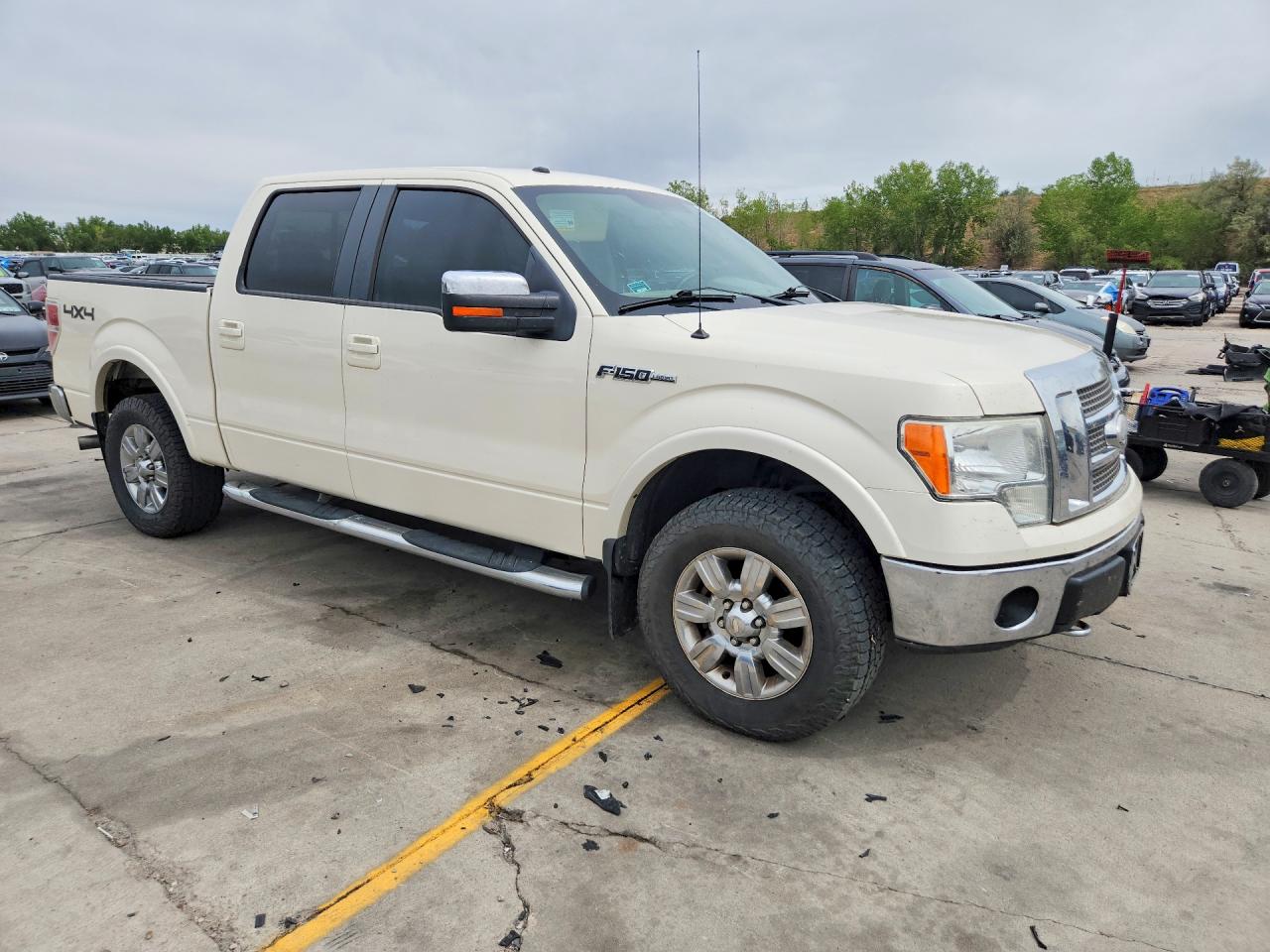 2009 Ford F150 Supercrew Cream vin: 1FTPW14V49FA11750