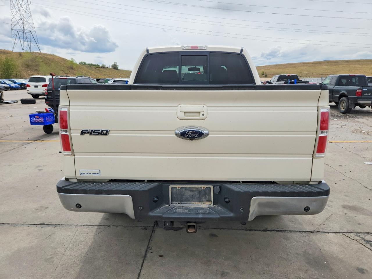 2009 Ford F150 Supercrew Cream vin: 1FTPW14V49FA11750