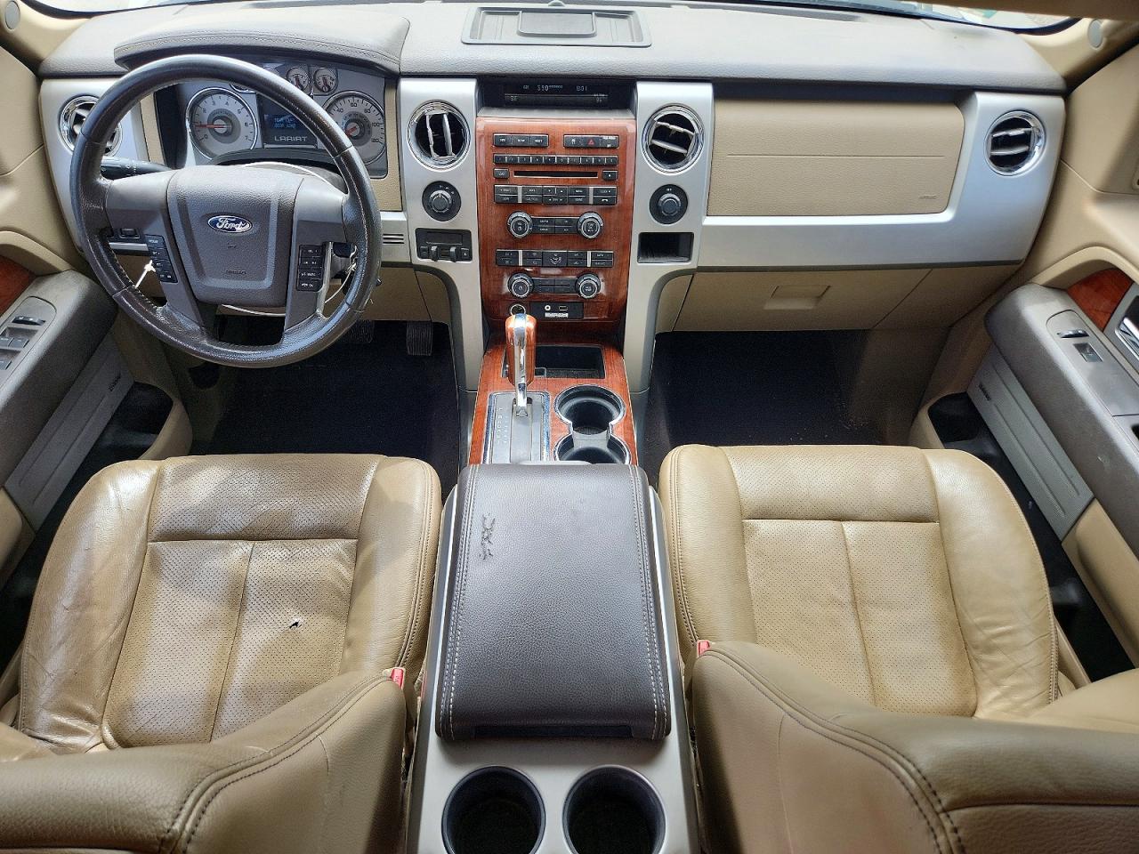 2009 Ford F150 Supercrew Cream vin: 1FTPW14V49FA11750
