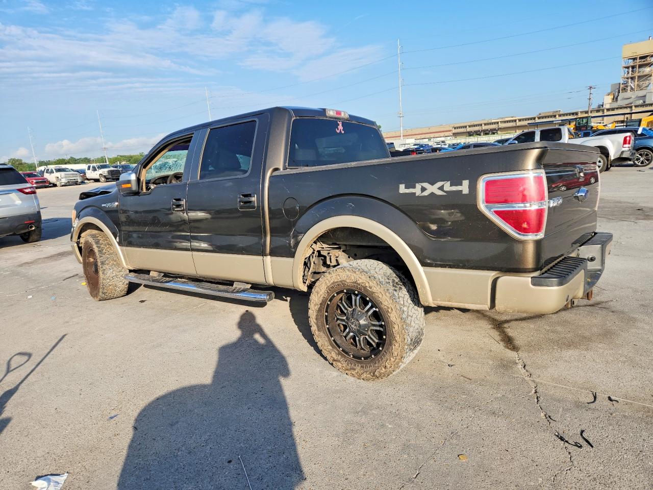 2009 Ford F150 Supercrew Brown vin: 1FTPW14V49FA20044