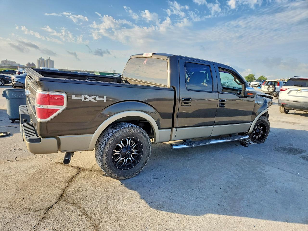 2009 Ford F150 Supercrew Brown vin: 1FTPW14V49FA20044