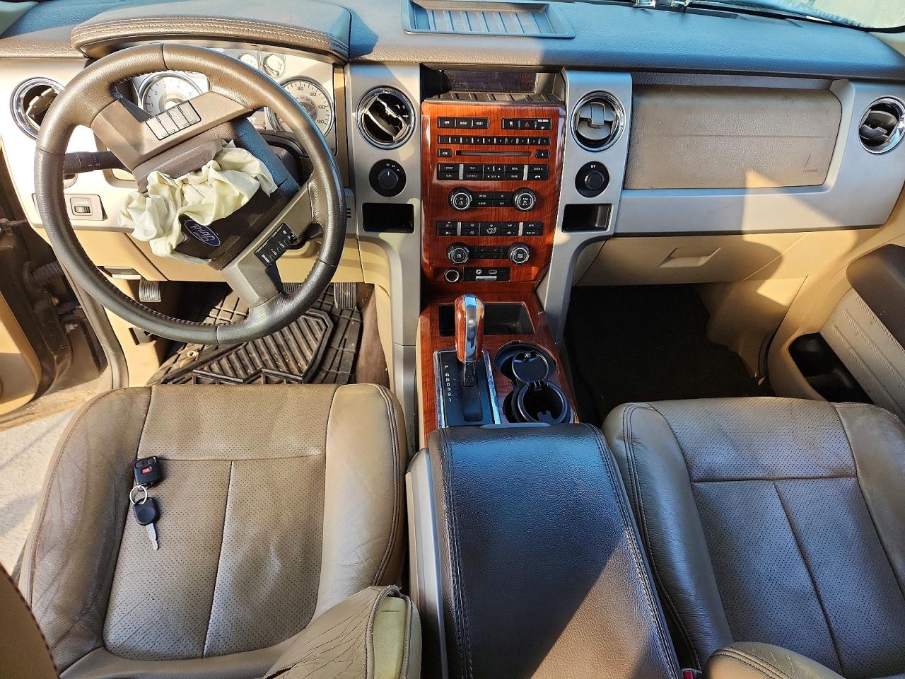 2009 Ford F150 Supercrew Brown vin: 1FTPW14V49FA20044