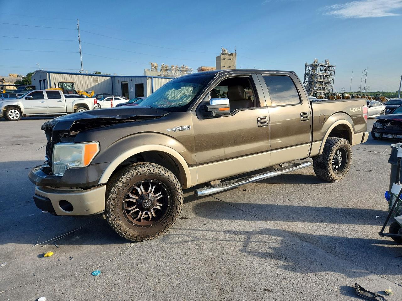 2009 Ford F150 Supercrew Brown vin: 1FTPW14V49FA20044