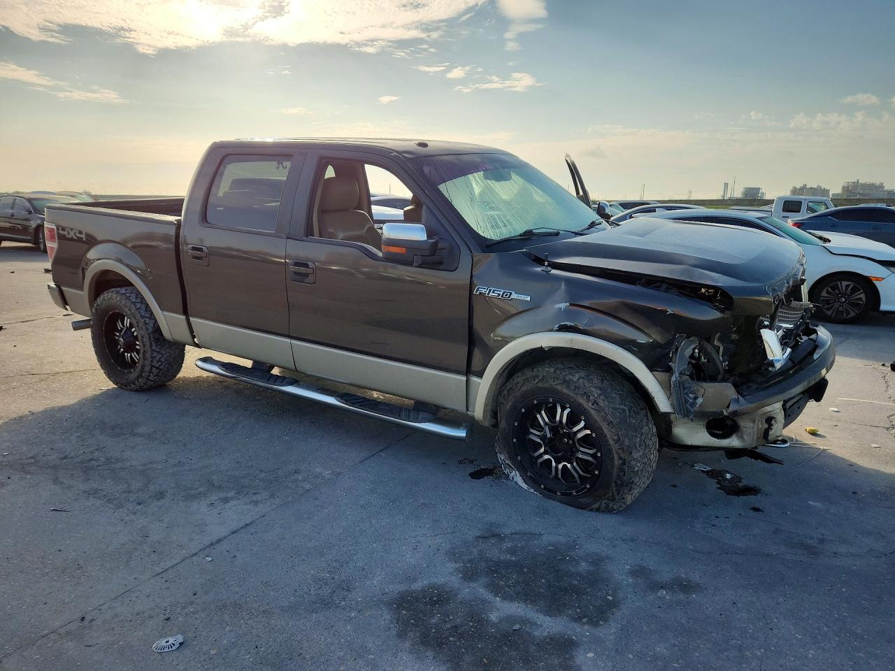 2009 Ford F150 Supercrew Brown vin: 1FTPW14V49FA20044