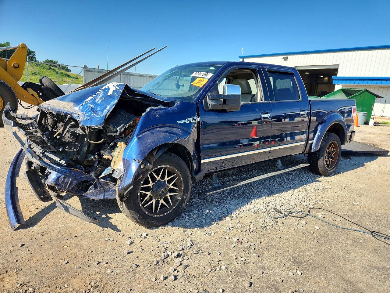2009 Ford F150 Supercrew Blue vin: 1FTPW14V49FA28855