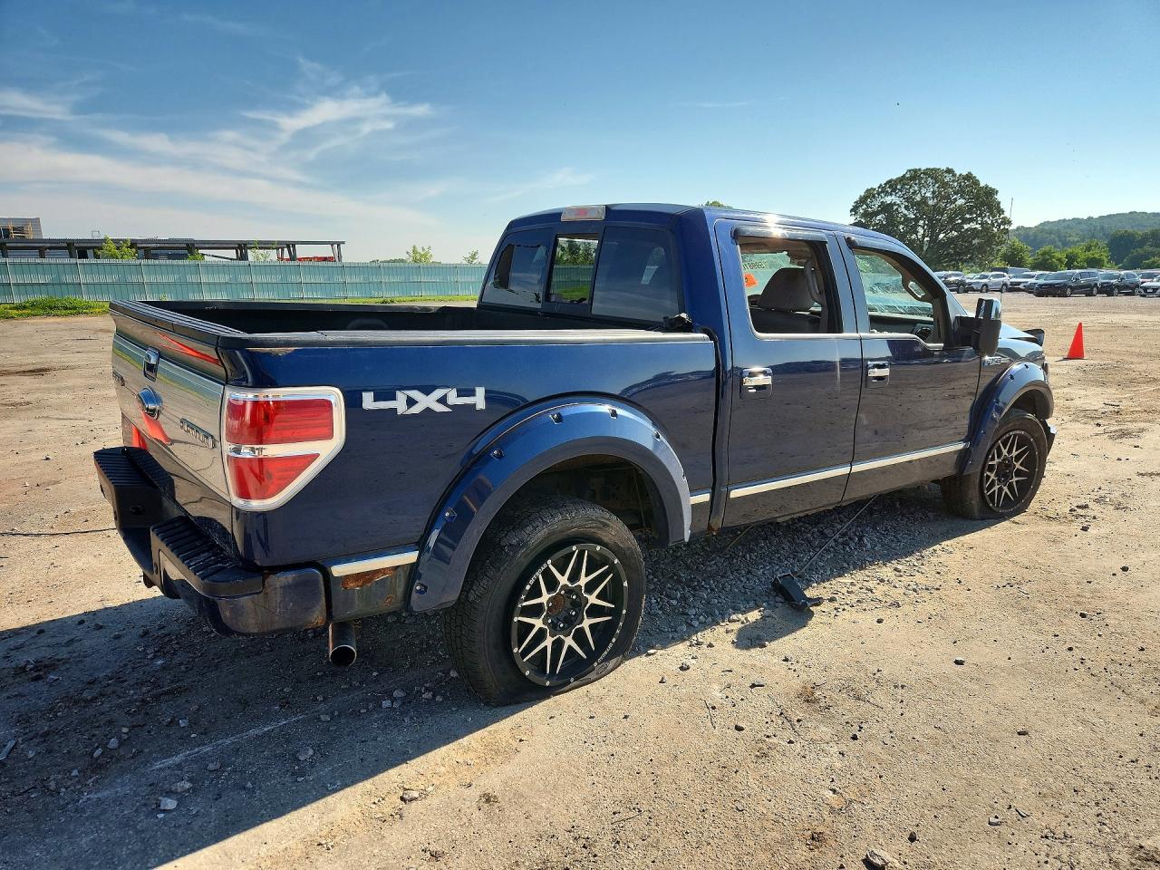 2009 Ford F150 Supercrew Blue vin: 1FTPW14V49FA28855