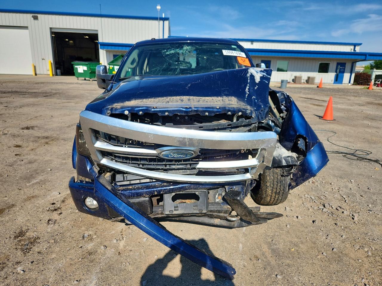 2009 Ford F150 Supercrew Blue vin: 1FTPW14V49FA28855