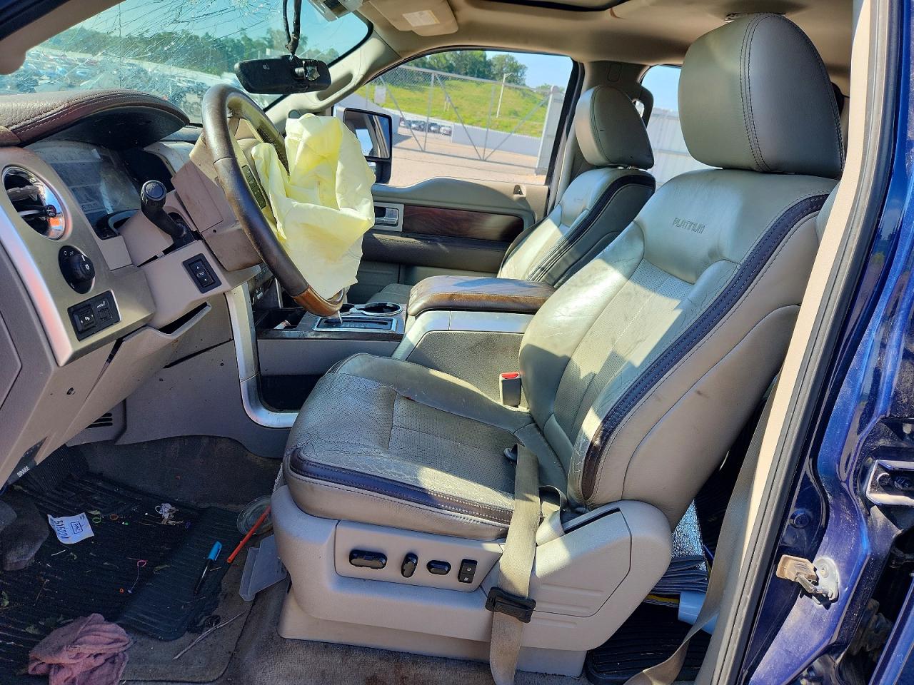 2009 Ford F150 Supercrew Blue vin: 1FTPW14V49FA28855