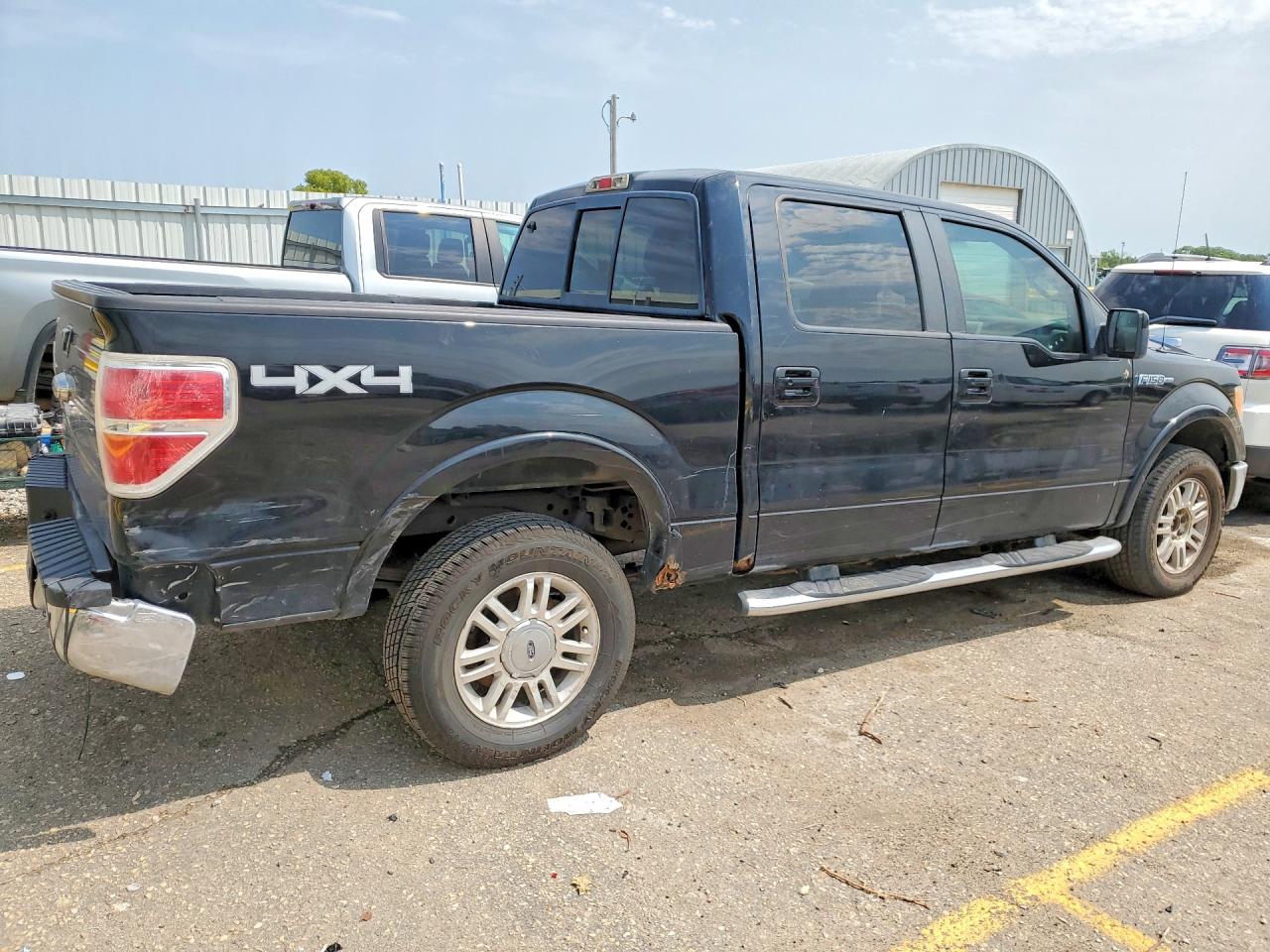 2009 Ford F150 Supercrew Black vin: 1FTPW14V49FA52525