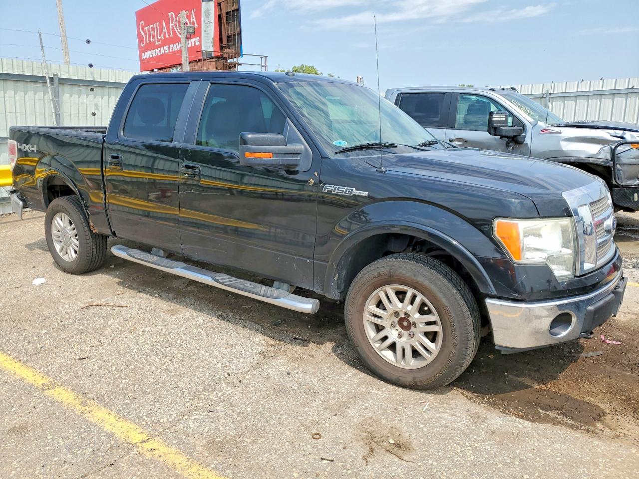 2009 Ford F150 Supercrew Black vin: 1FTPW14V49FA52525