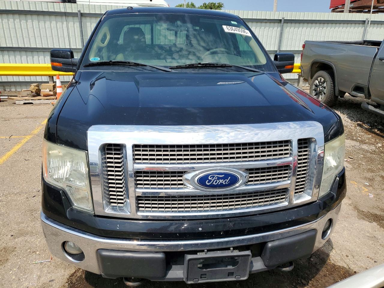 2009 Ford F150 Supercrew Black vin: 1FTPW14V49FA52525