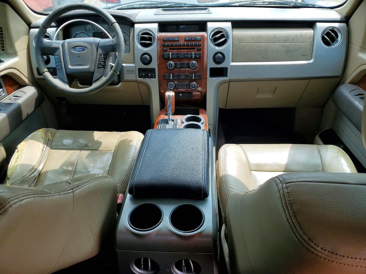 2009 Ford F150 Supercrew Black vin: 1FTPW14V49FA52525