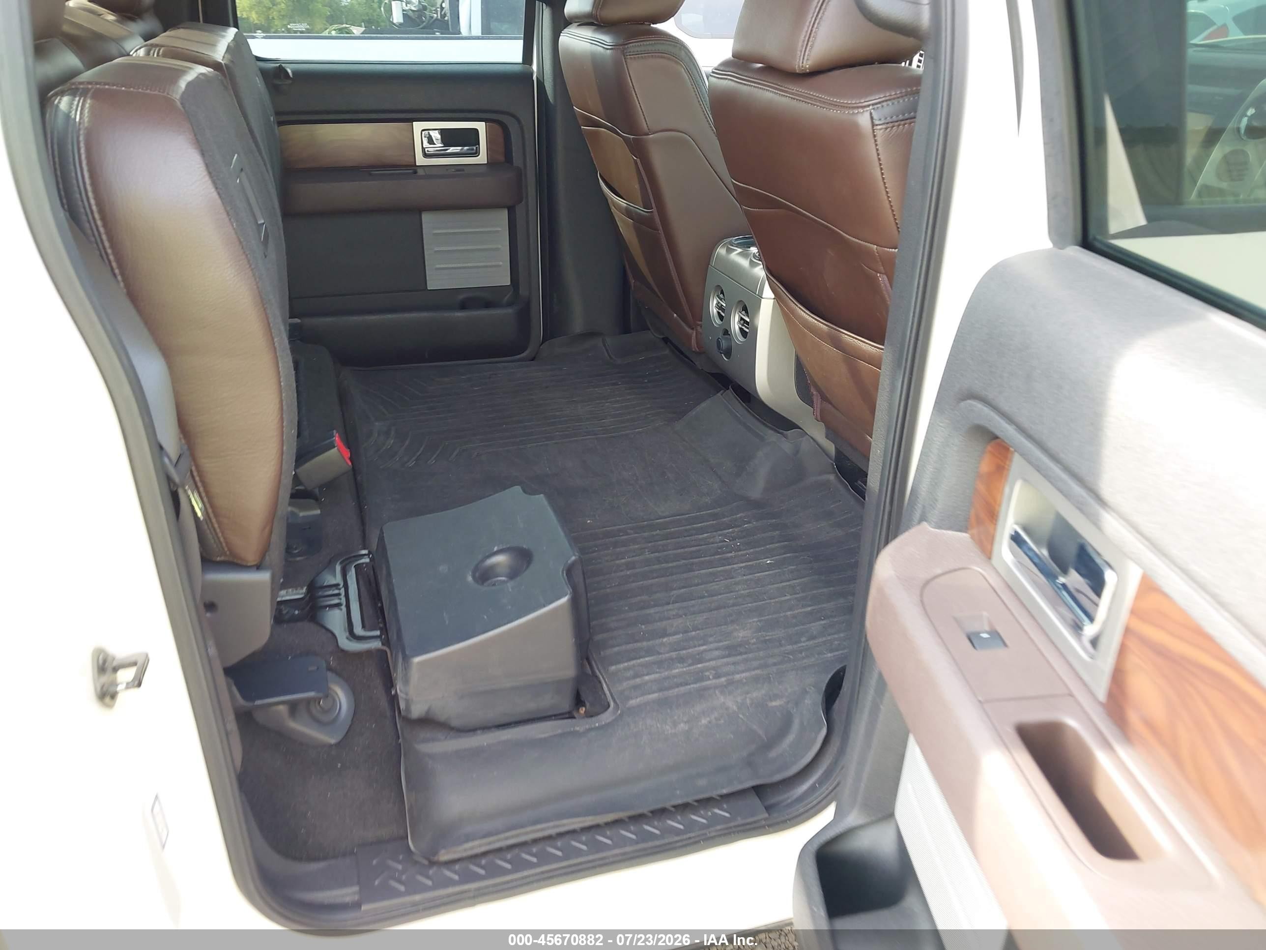 2009 Ford F-150 Fx4/king Ranch/lariat/platinum/xl/xlt White vin: 1FTPW14V49FA79983