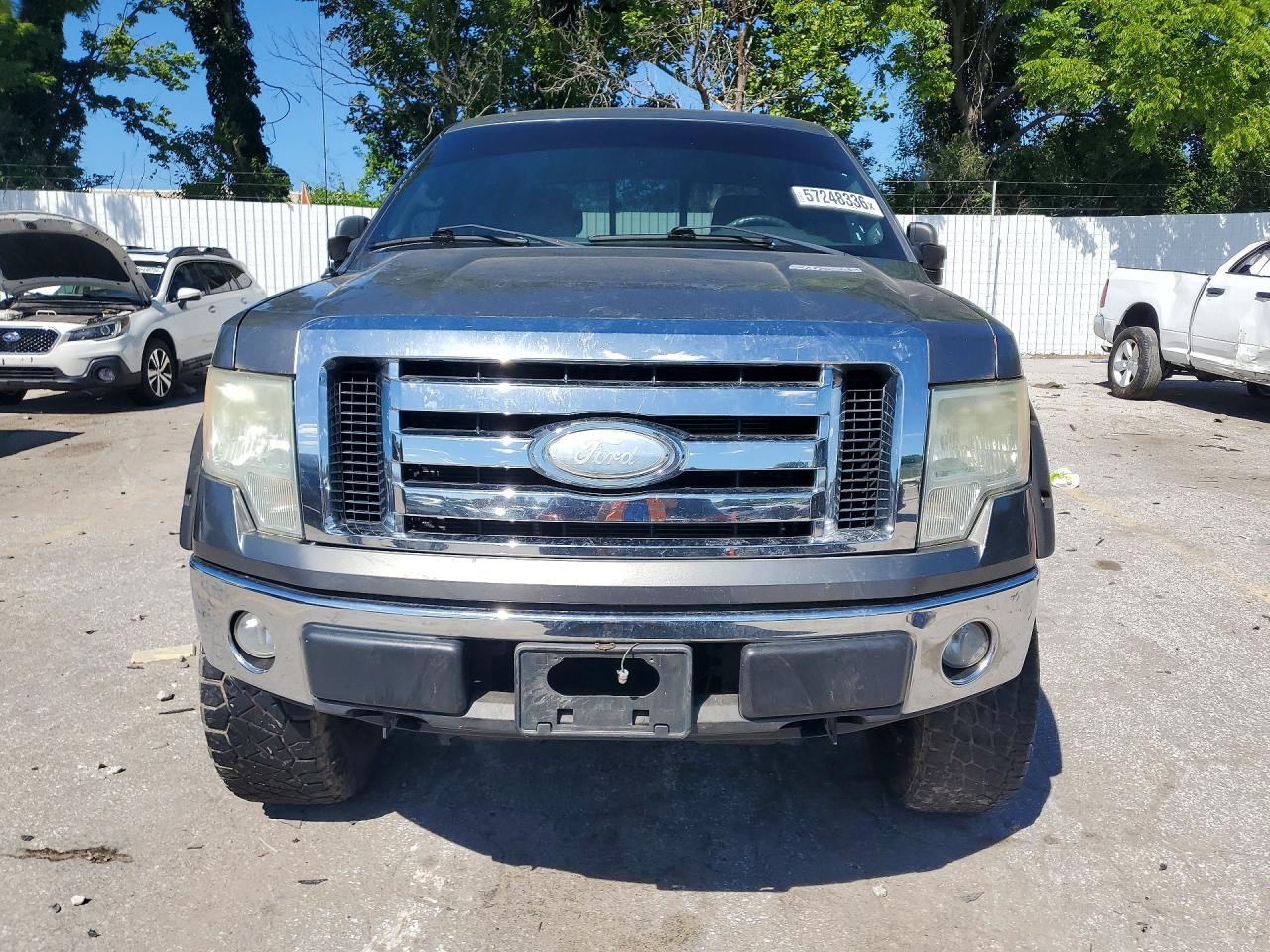 2009 Ford F150 Supercrew Gray vin: 1FTPW14V49FA82432