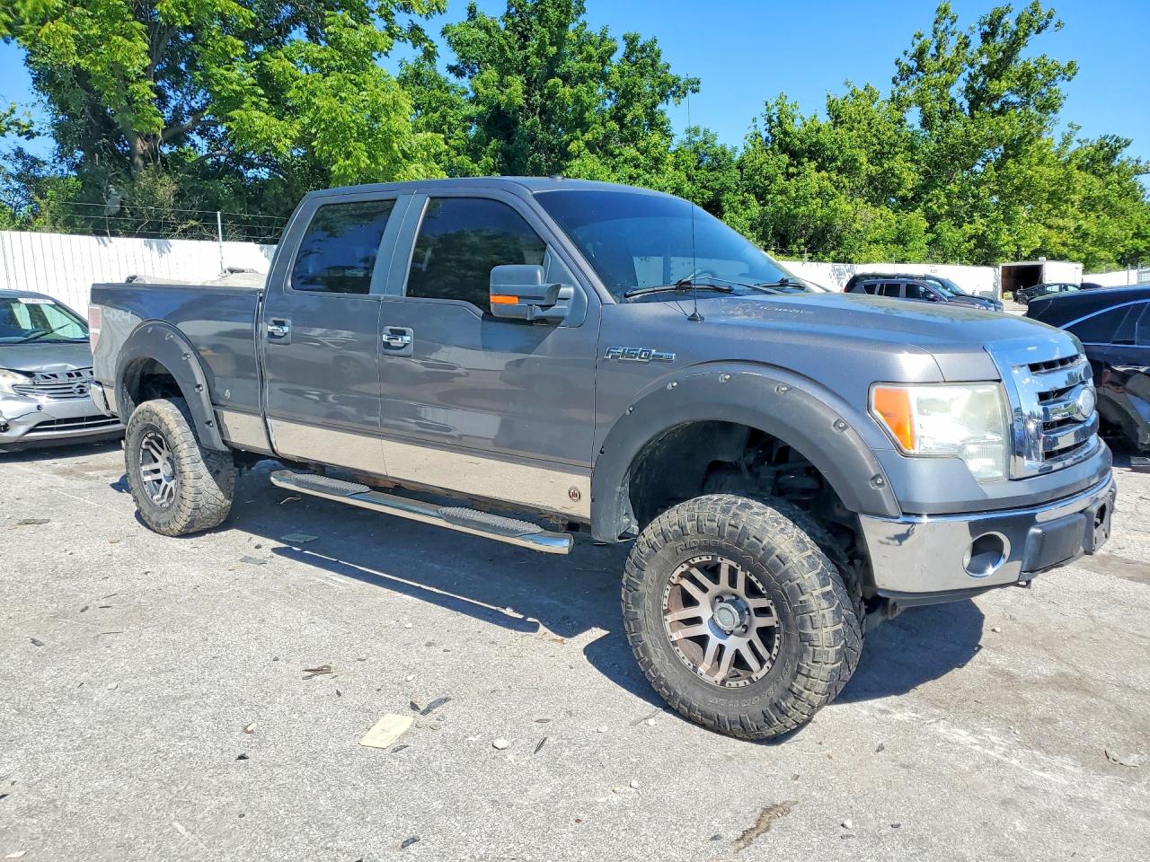 2009 Ford F150 Supercrew Gray vin: 1FTPW14V49FA82432