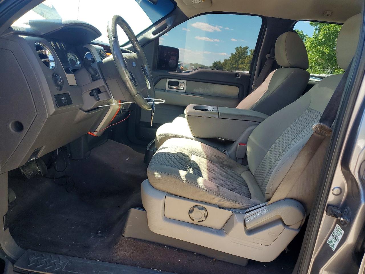 2009 Ford F150 Supercrew Gray vin: 1FTPW14V49FA82432
