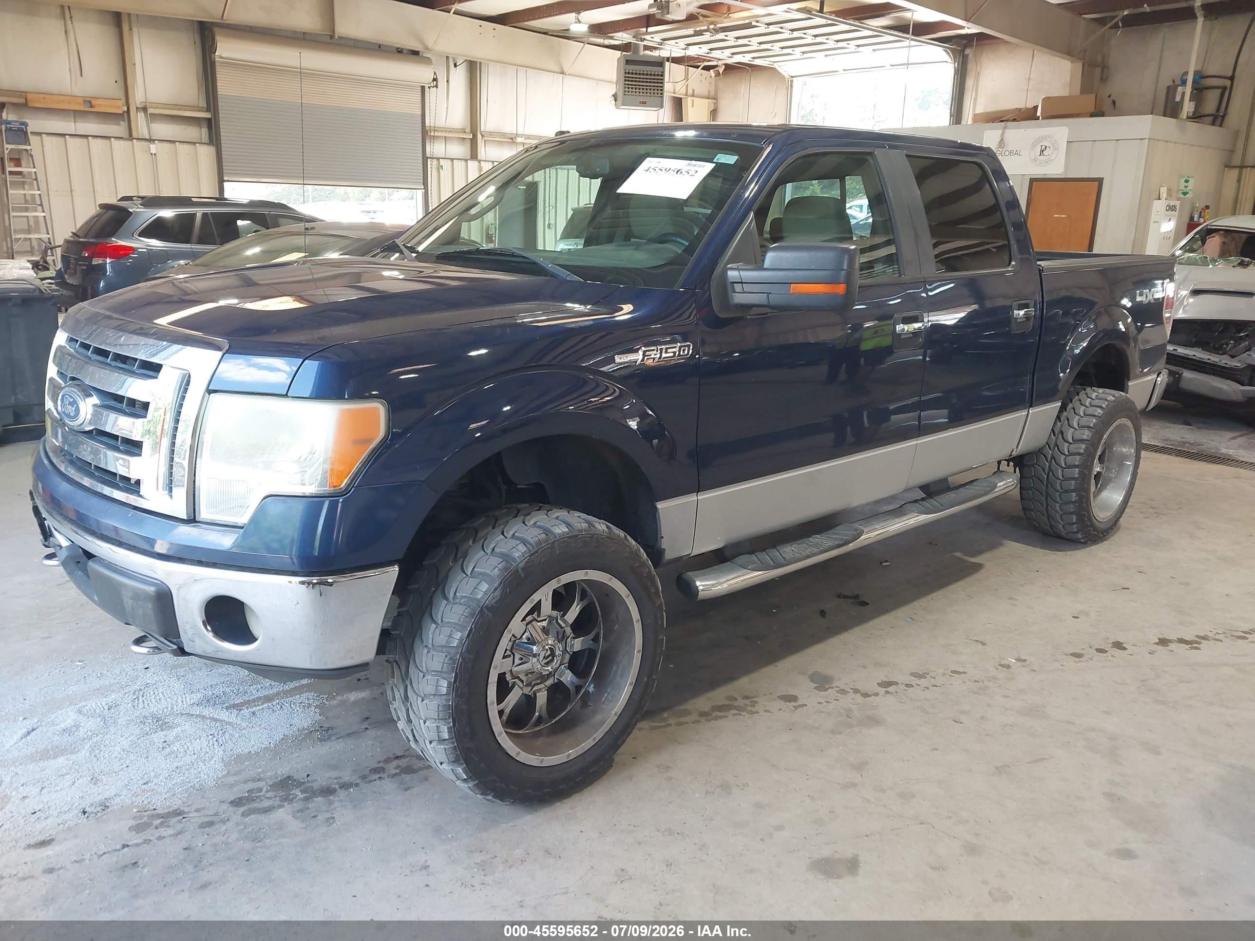 2009 Ford F-150 Fx4/king Ranch/lariat/platinum/xl/xlt Синий vin: 1FTPW14V49FB09466