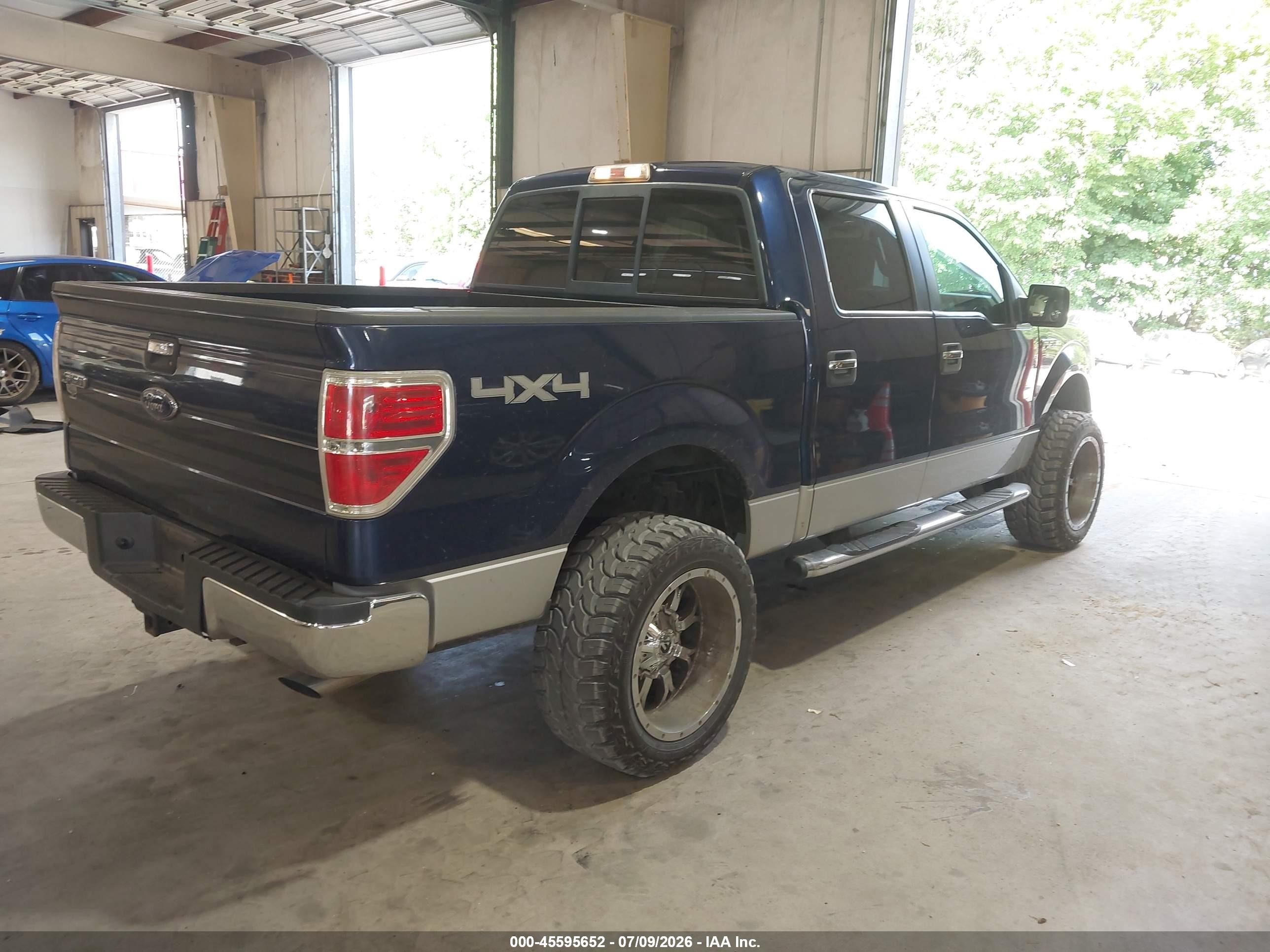 2009 Ford F-150 Fx4/king Ranch/lariat/platinum/xl/xlt Синий vin: 1FTPW14V49FB09466