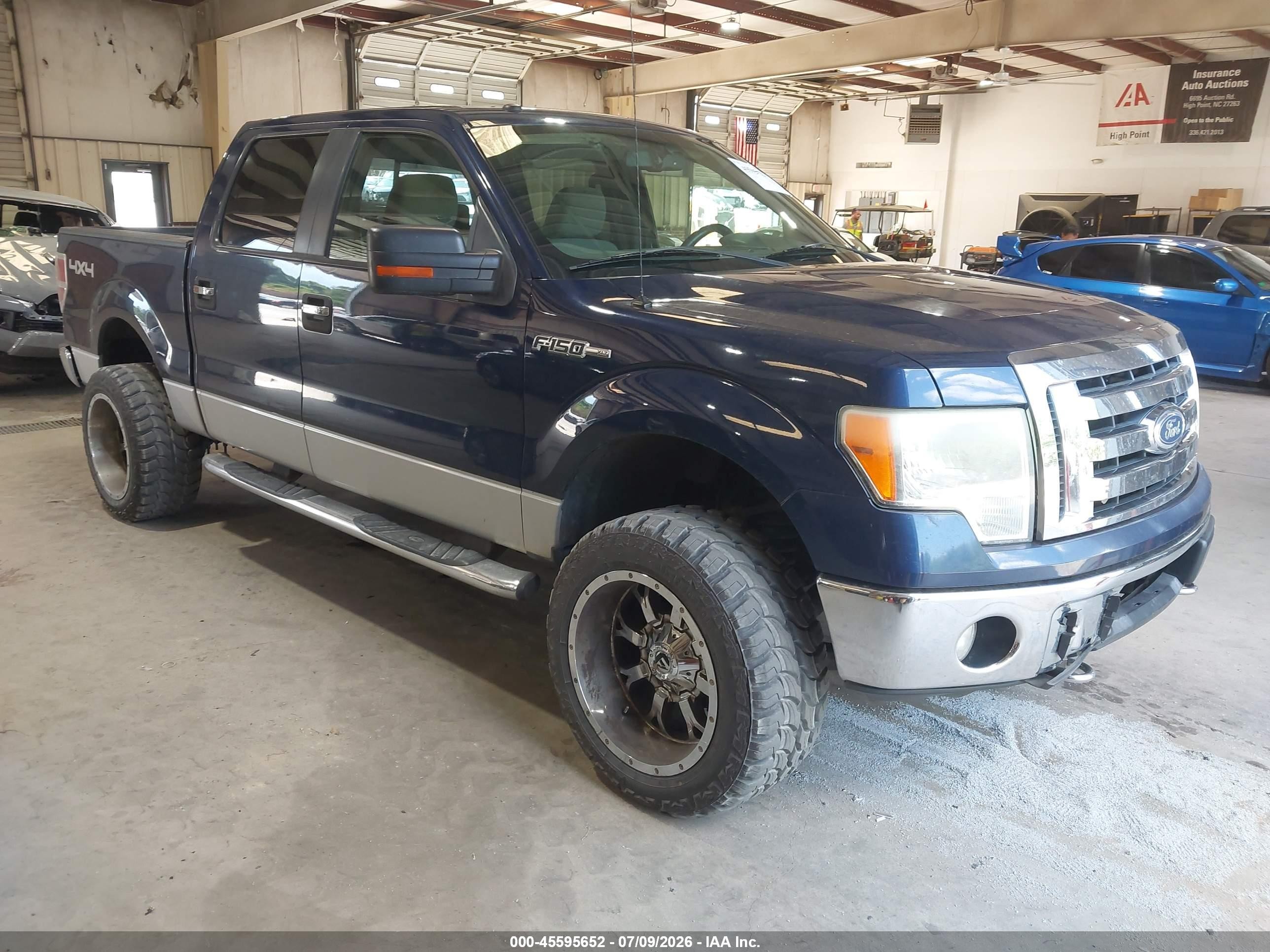 2009 Ford F-150 Fx4/king Ranch/lariat/platinum/xl/xlt Синий vin: 1FTPW14V49FB09466