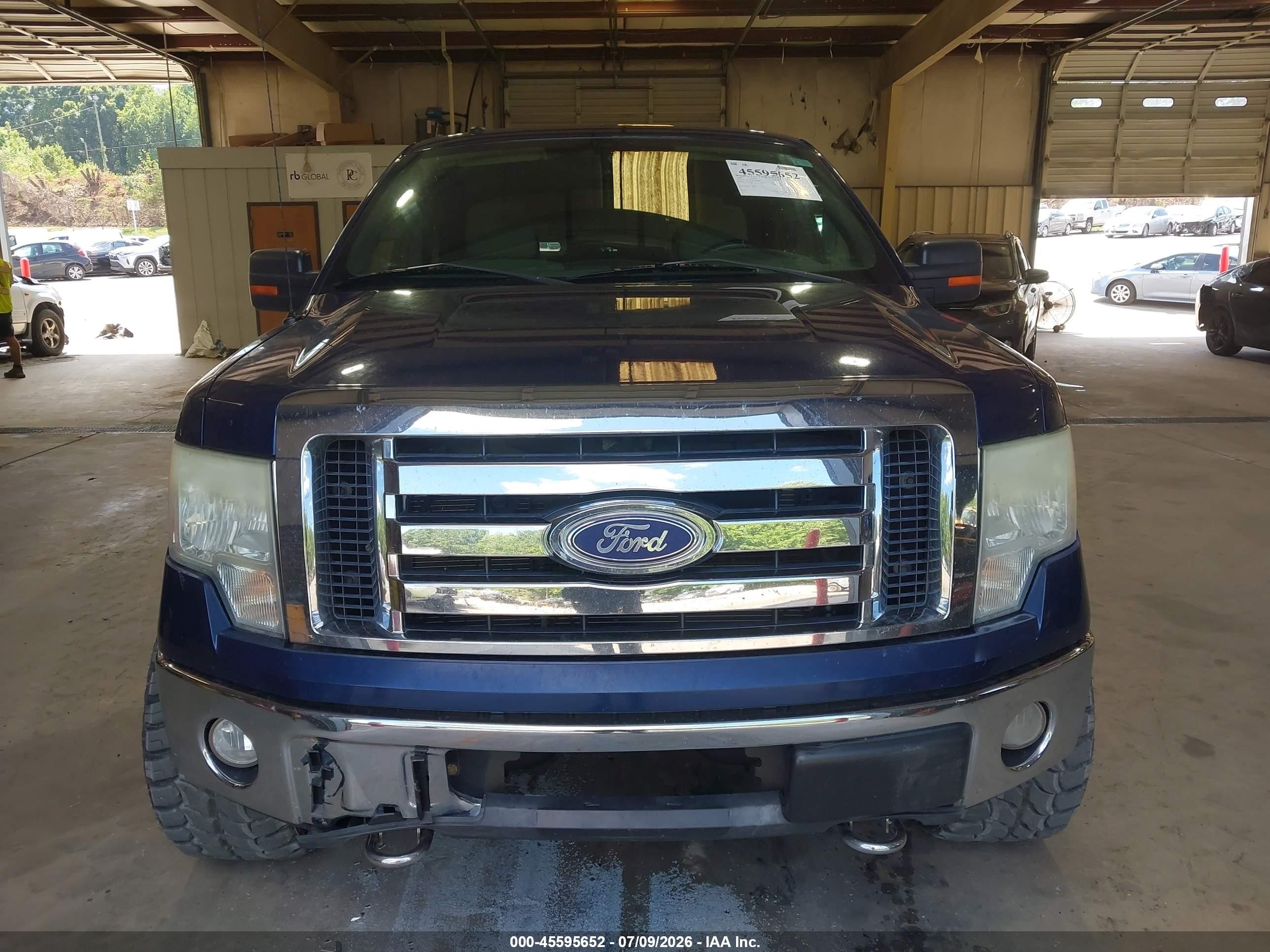 2009 Ford F-150 Fx4/king Ranch/lariat/platinum/xl/xlt Синий vin: 1FTPW14V49FB09466